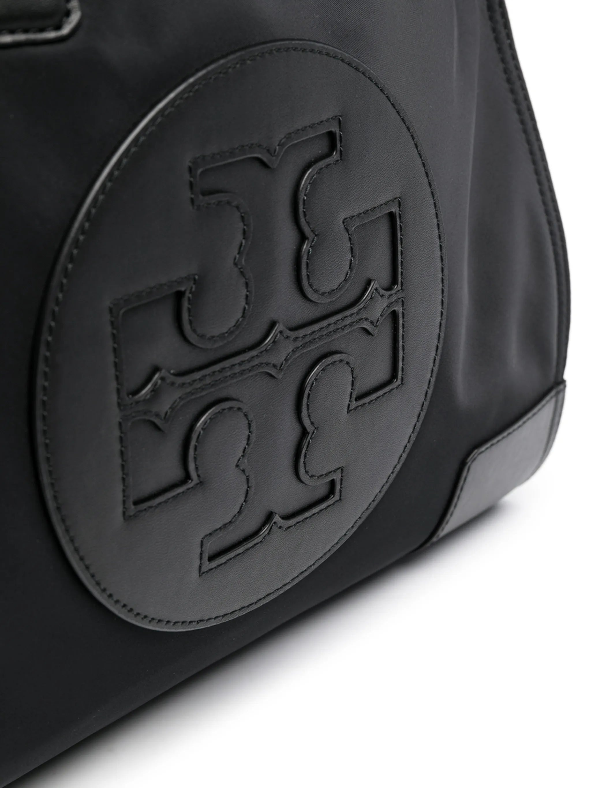 logo-print tote bag