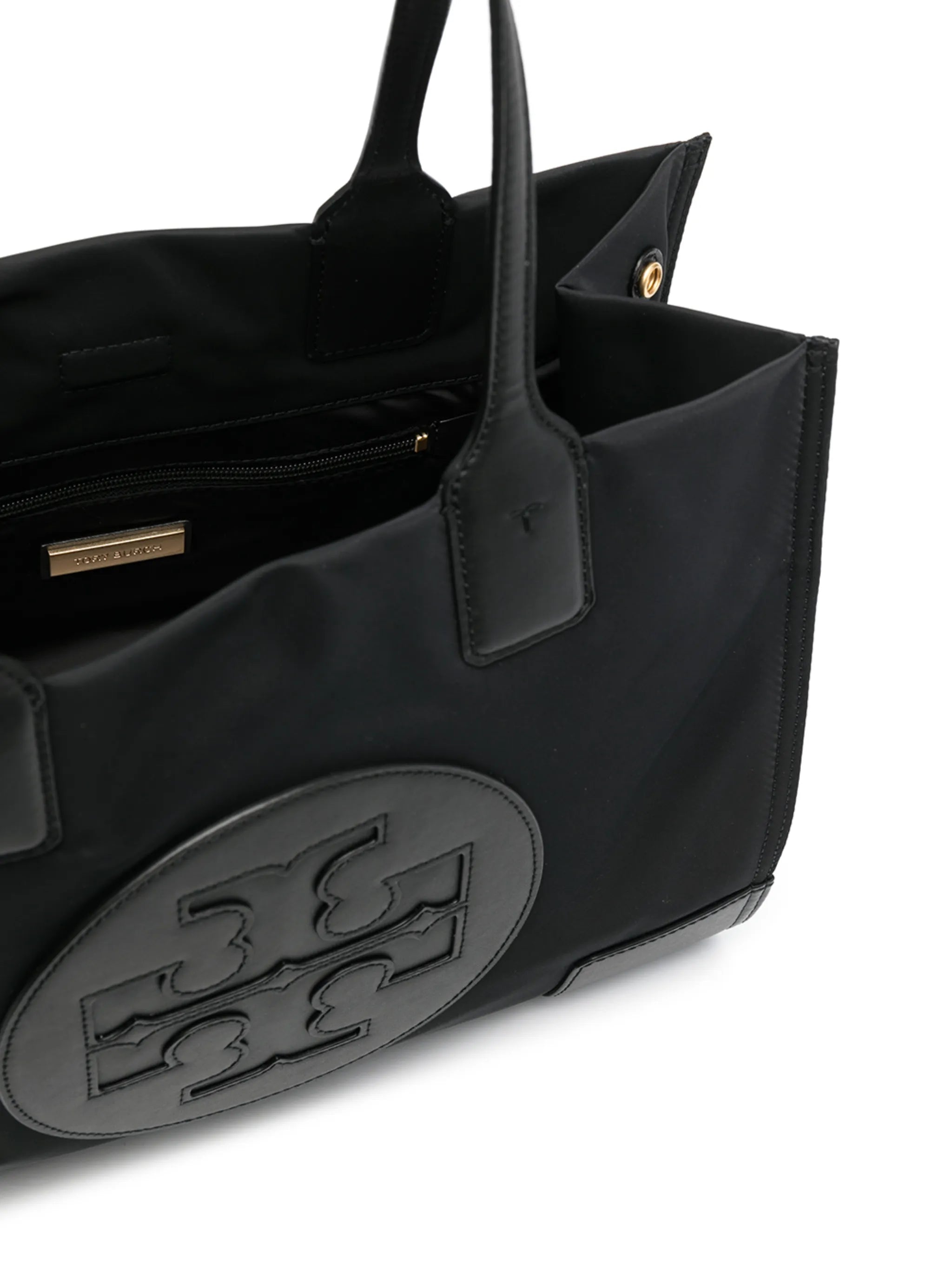 logo-print tote bag