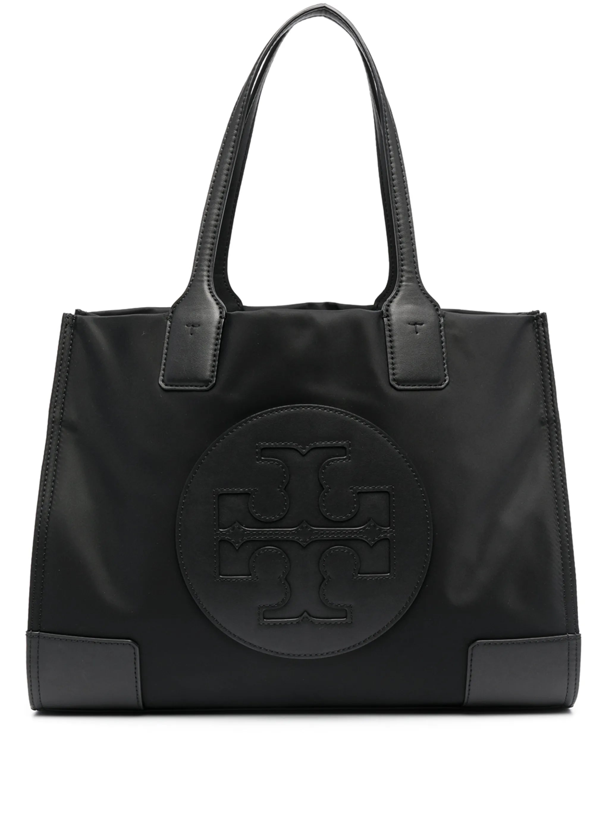 logo-print tote bag
