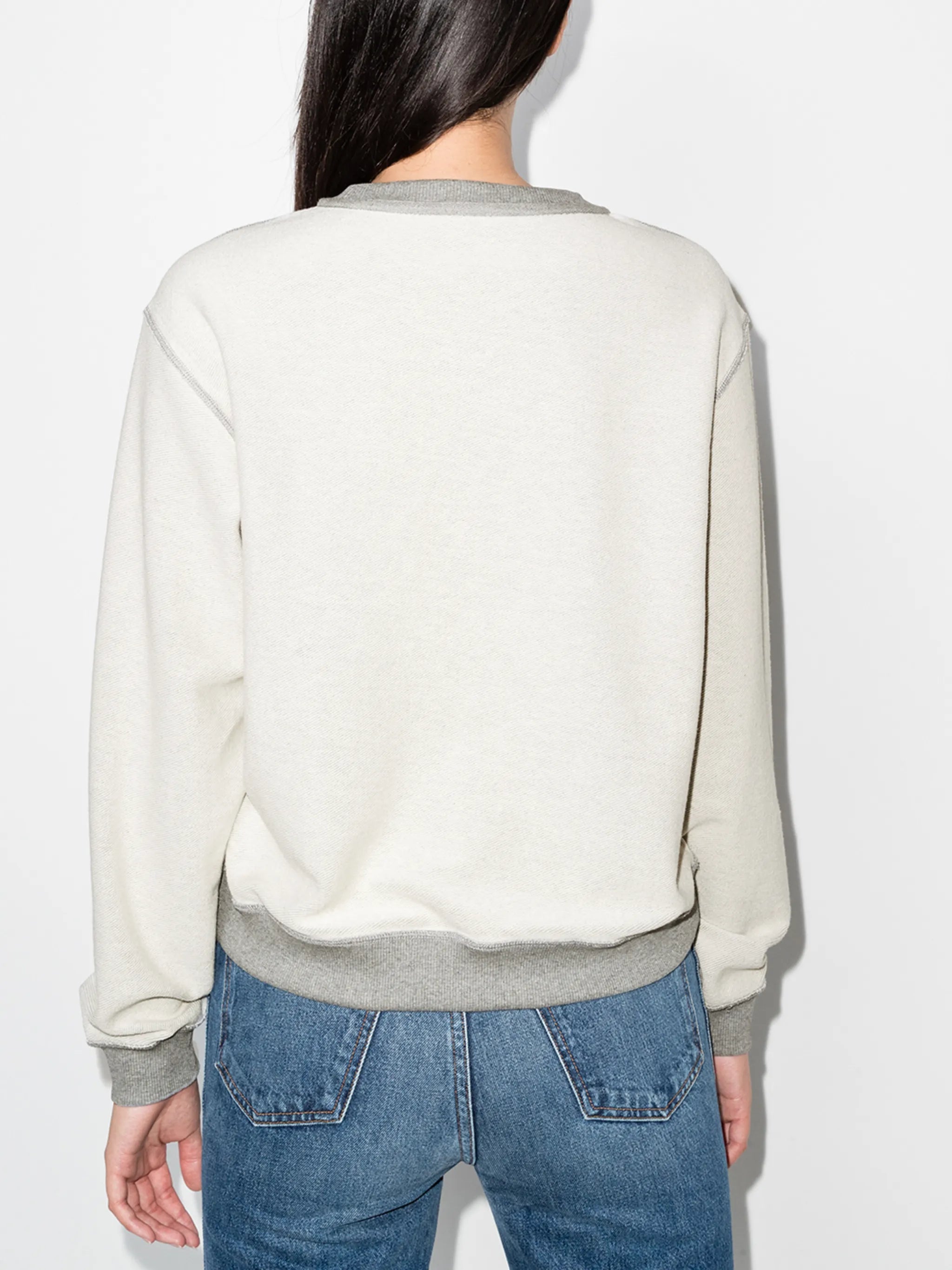 Anagram crew-neck jumper