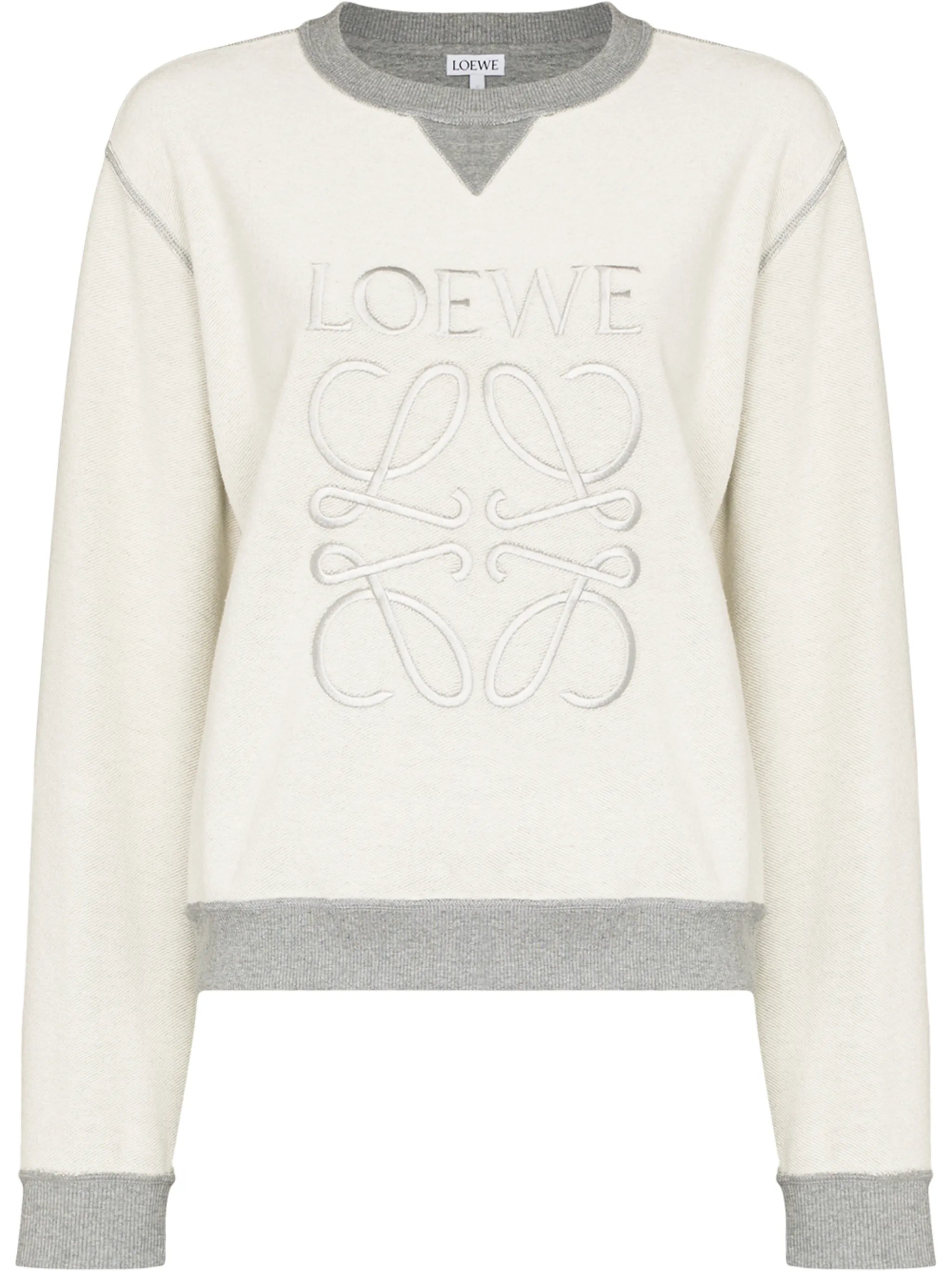 Anagram crew-neck jumper
