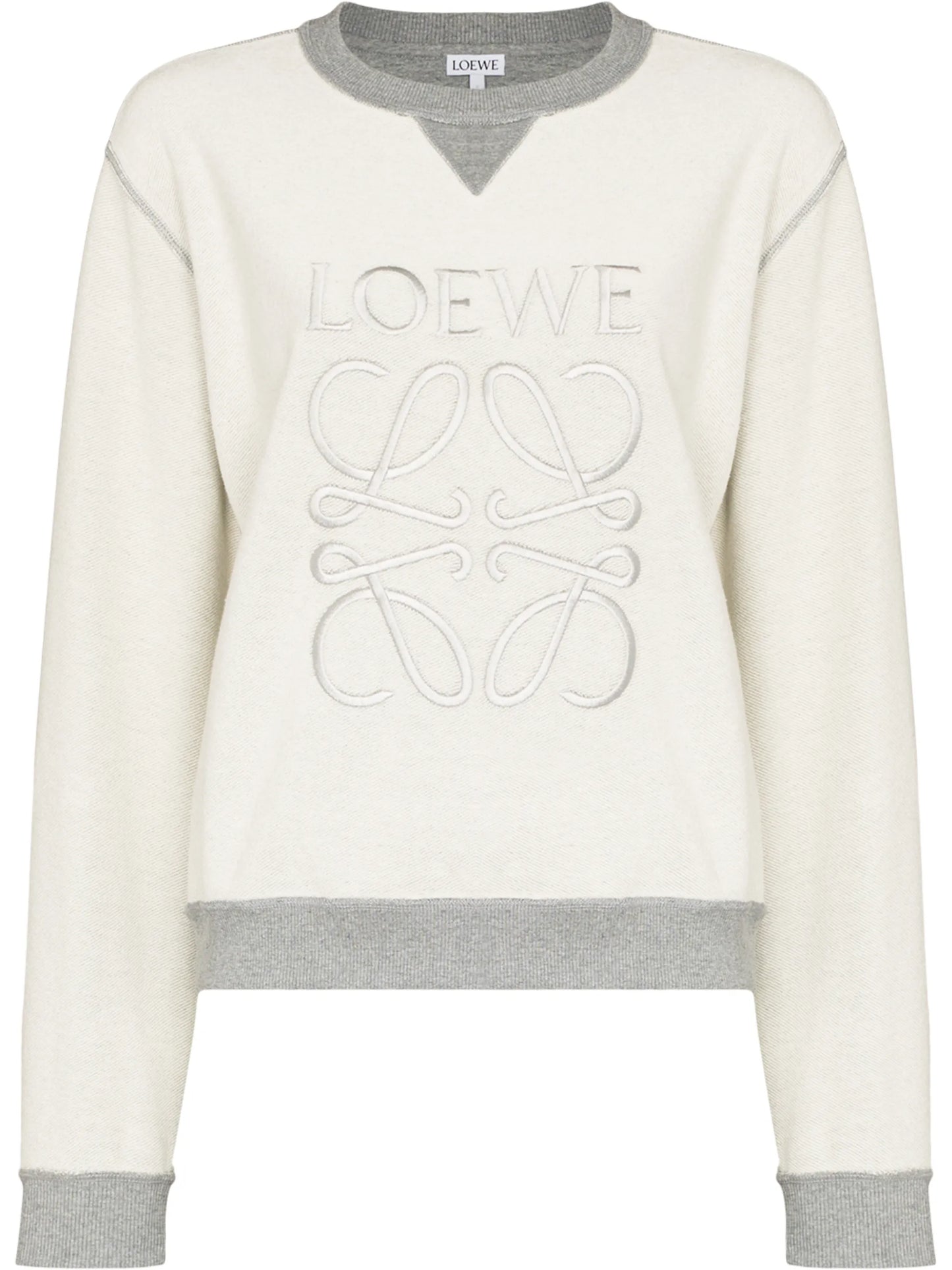 Anagram crew-neck jumper