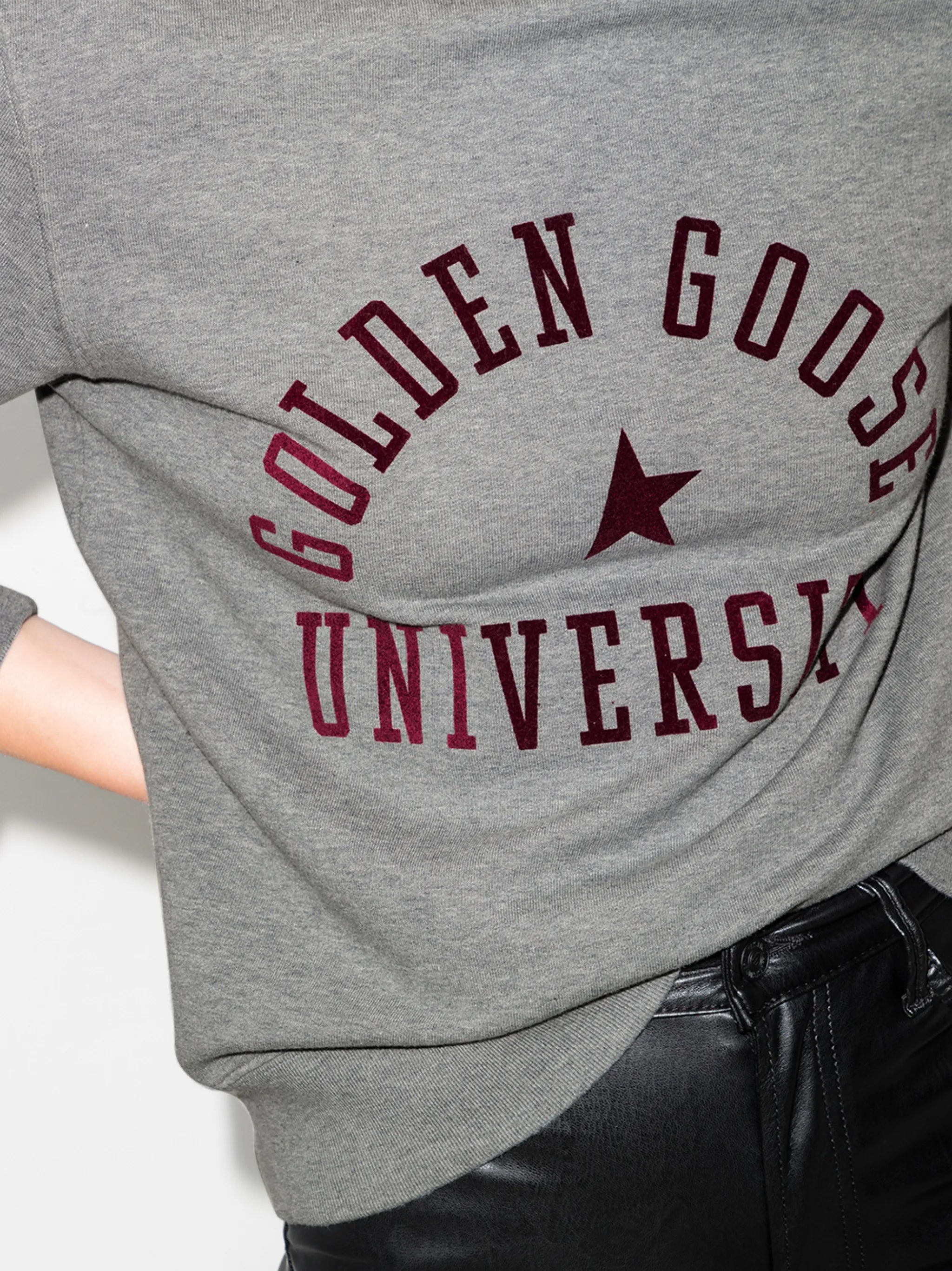 logo print sweatshirt