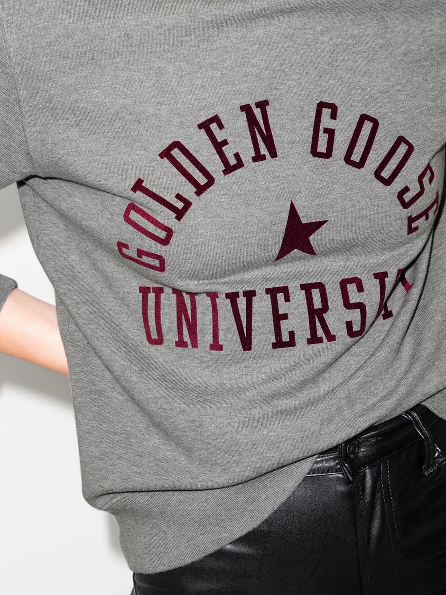 logo print sweatshirt