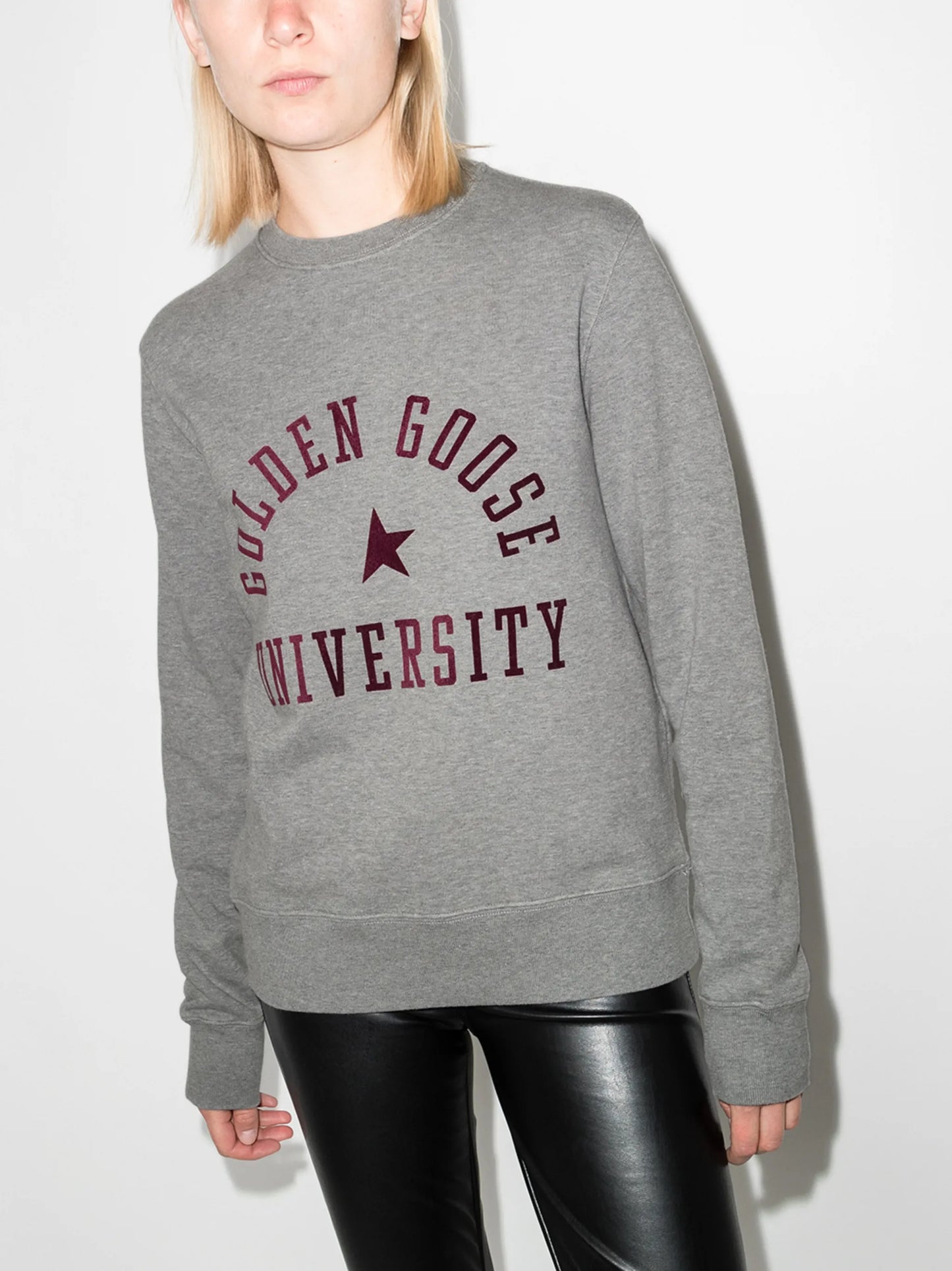 logo print sweatshirt
