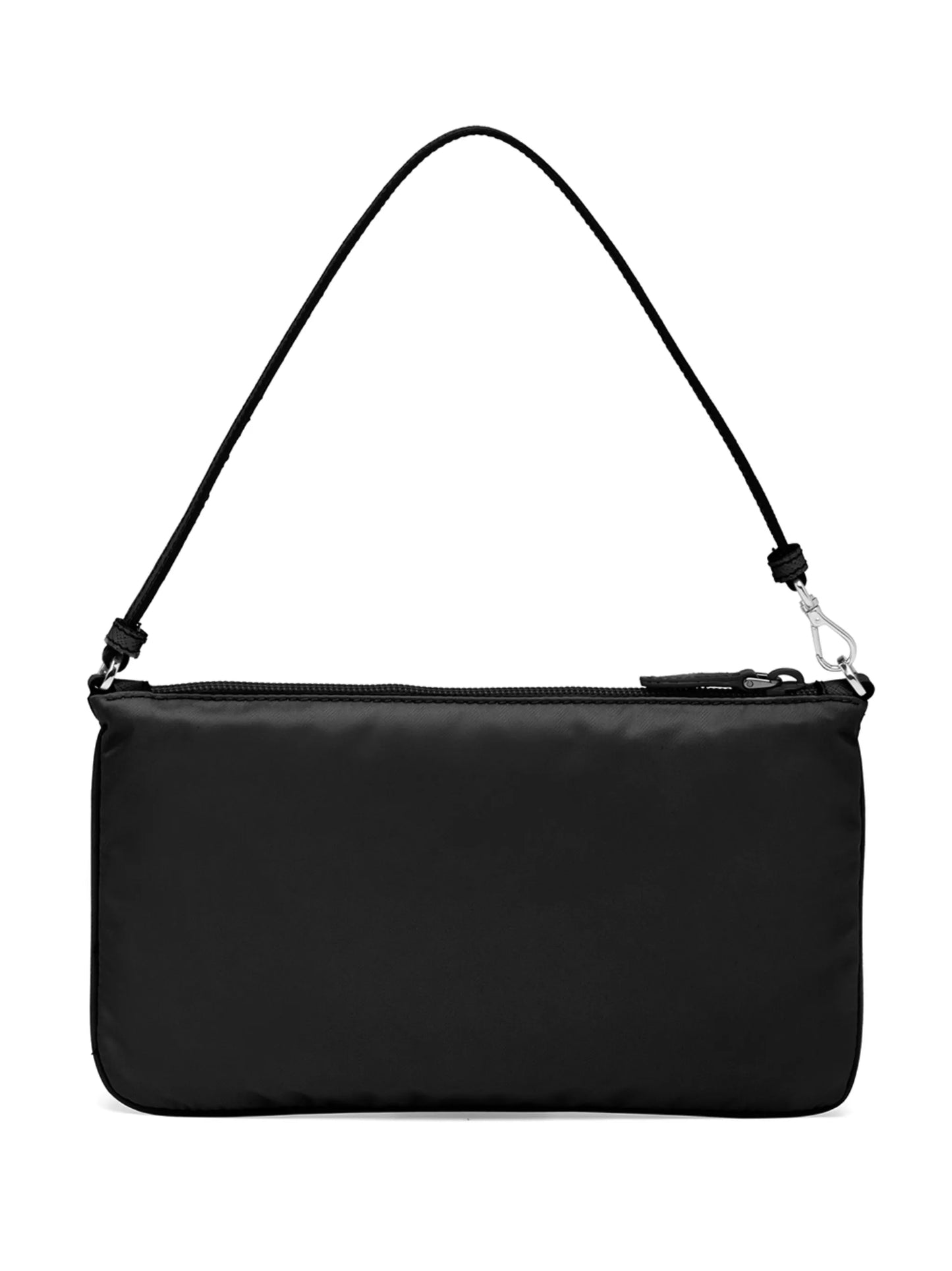 triangle-logo shoulder bag