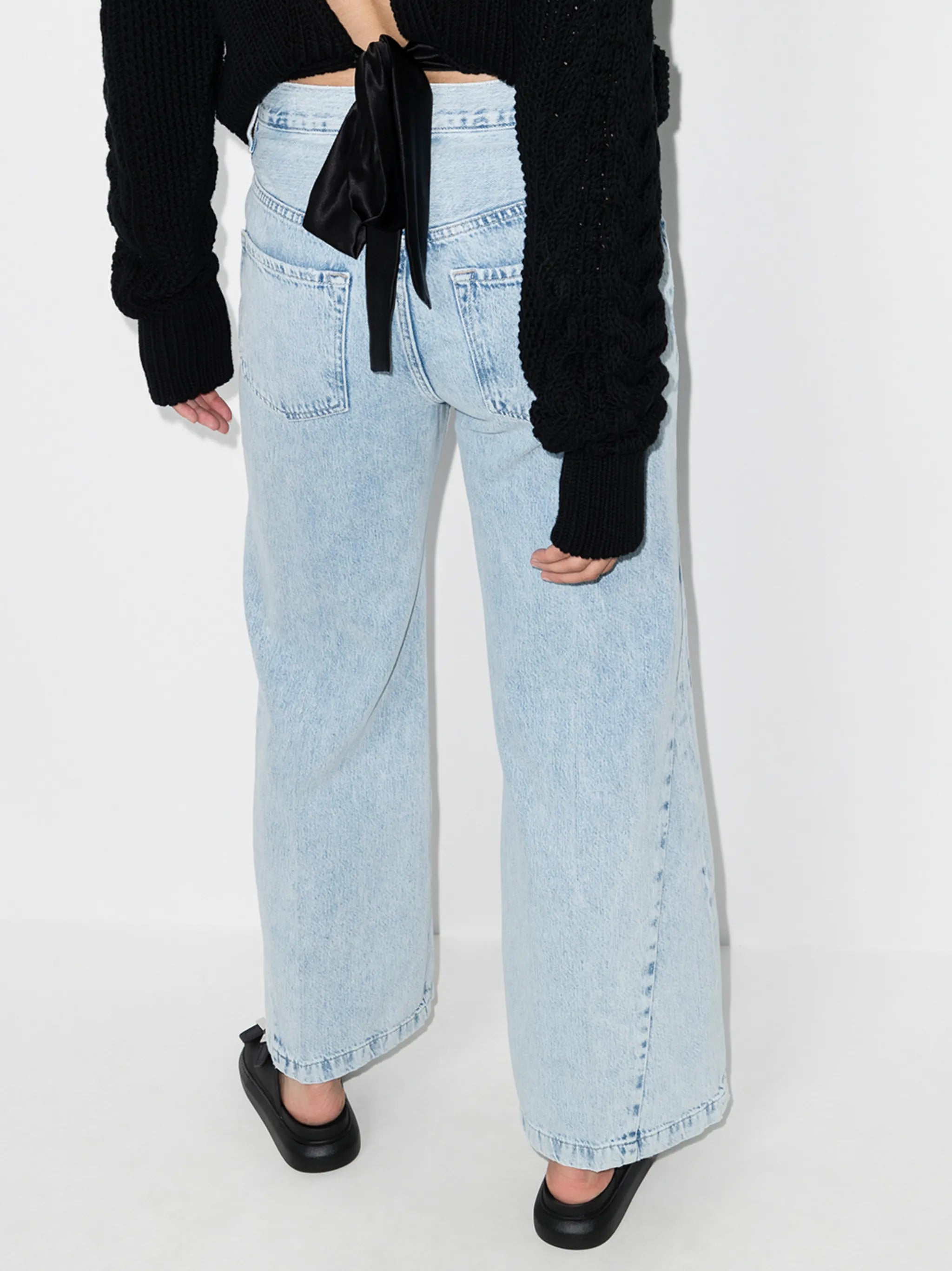 Le Baggy wide-leg jeans