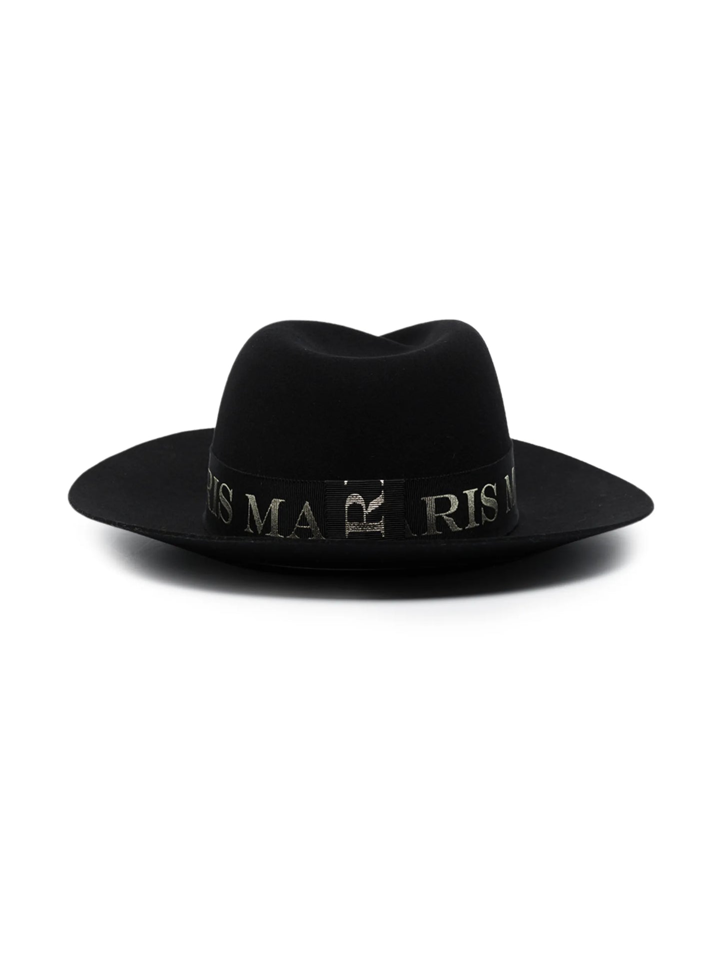 Virginie logo-tape fedora hat