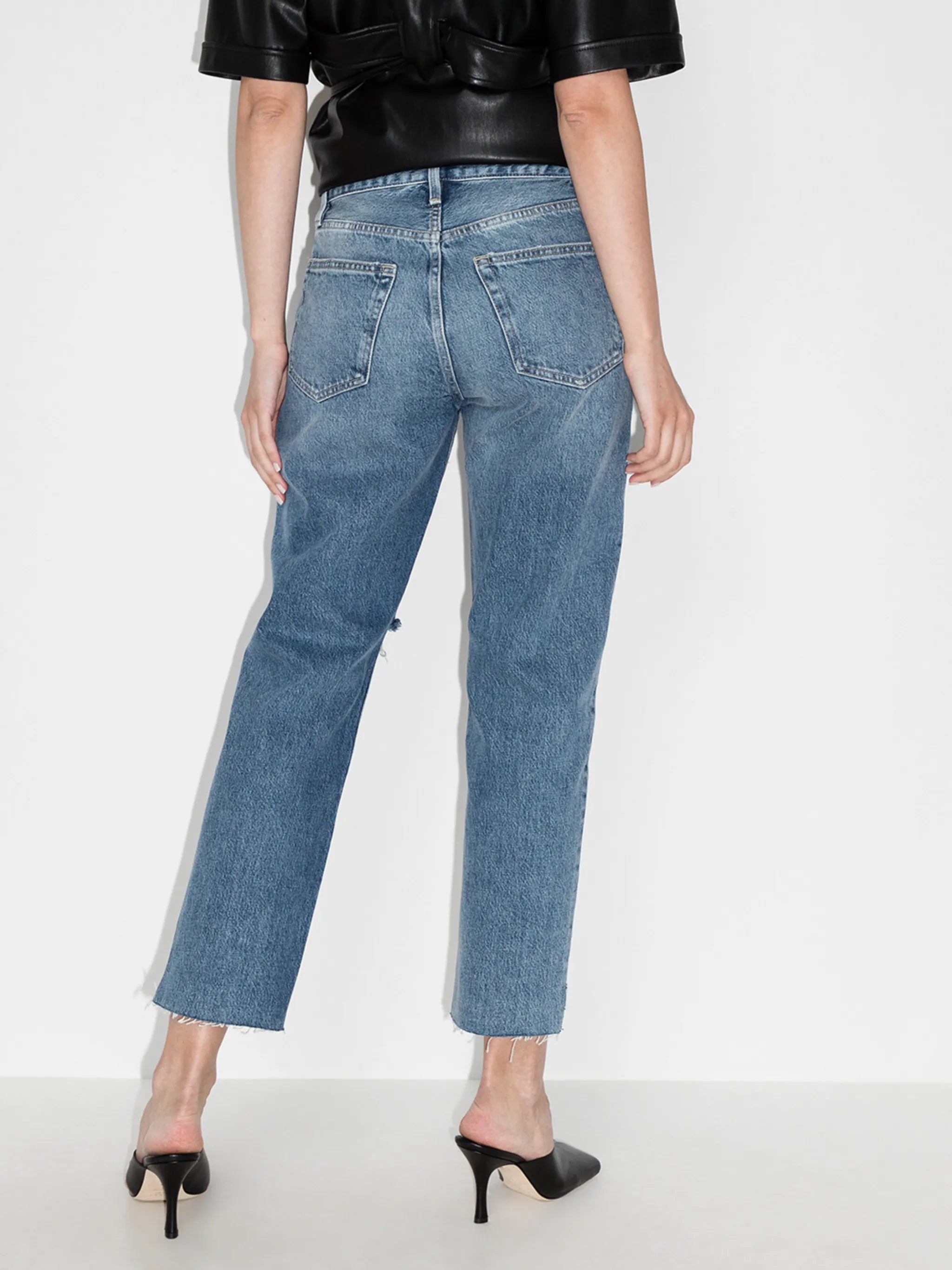 Le Original ripped cropped jeans