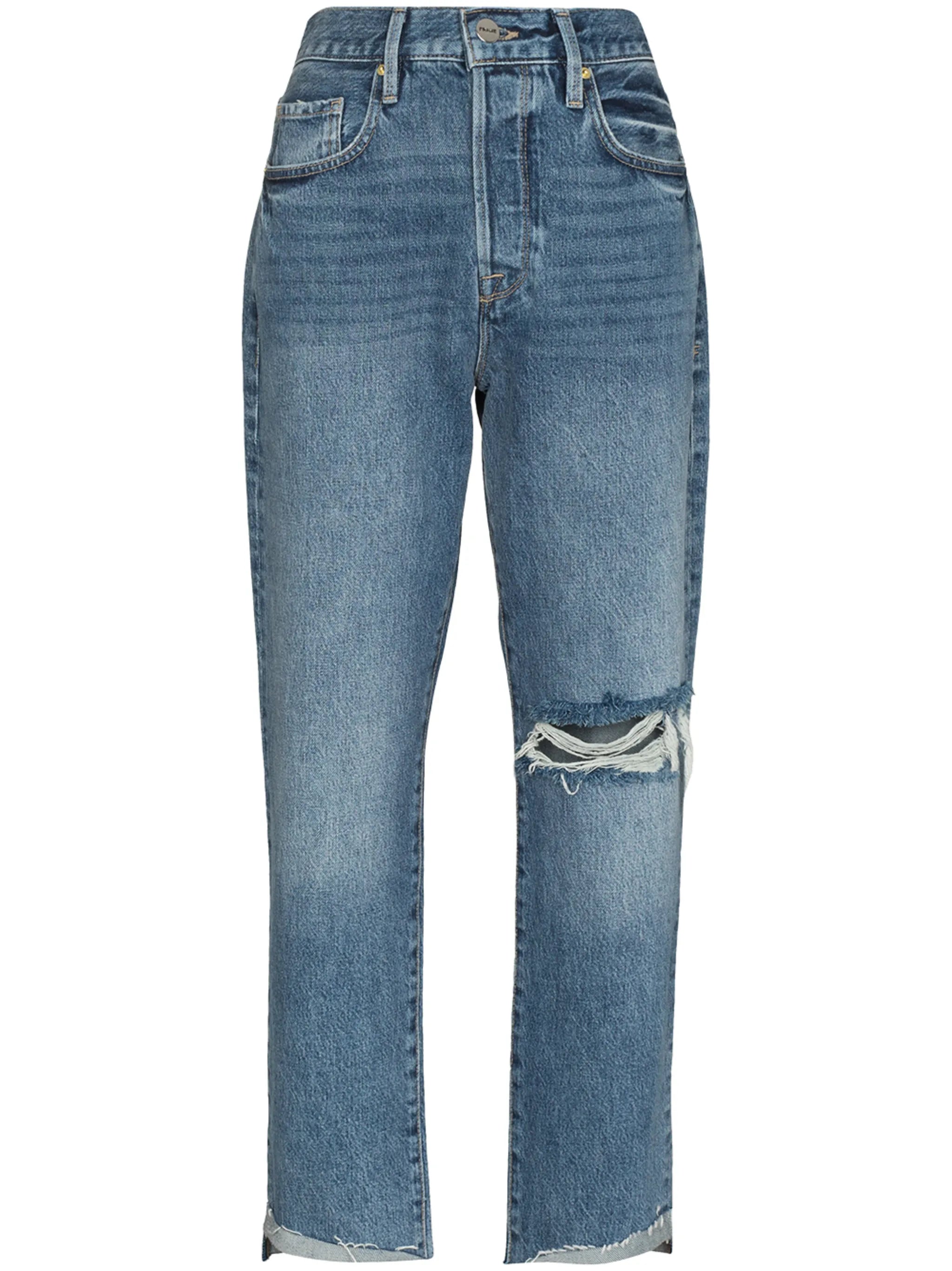 Le Original ripped cropped jeans