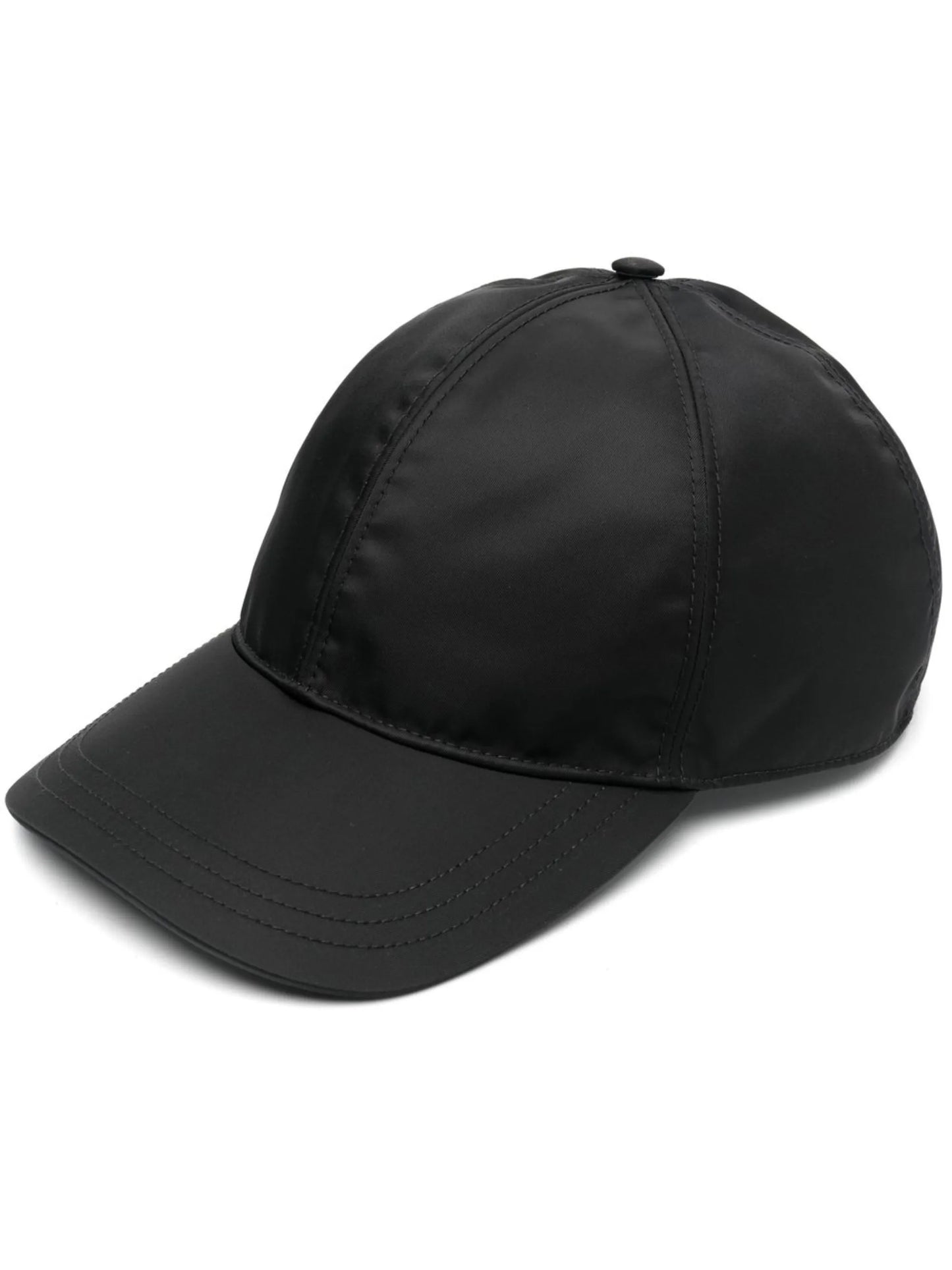 logo-plaque baseball cap