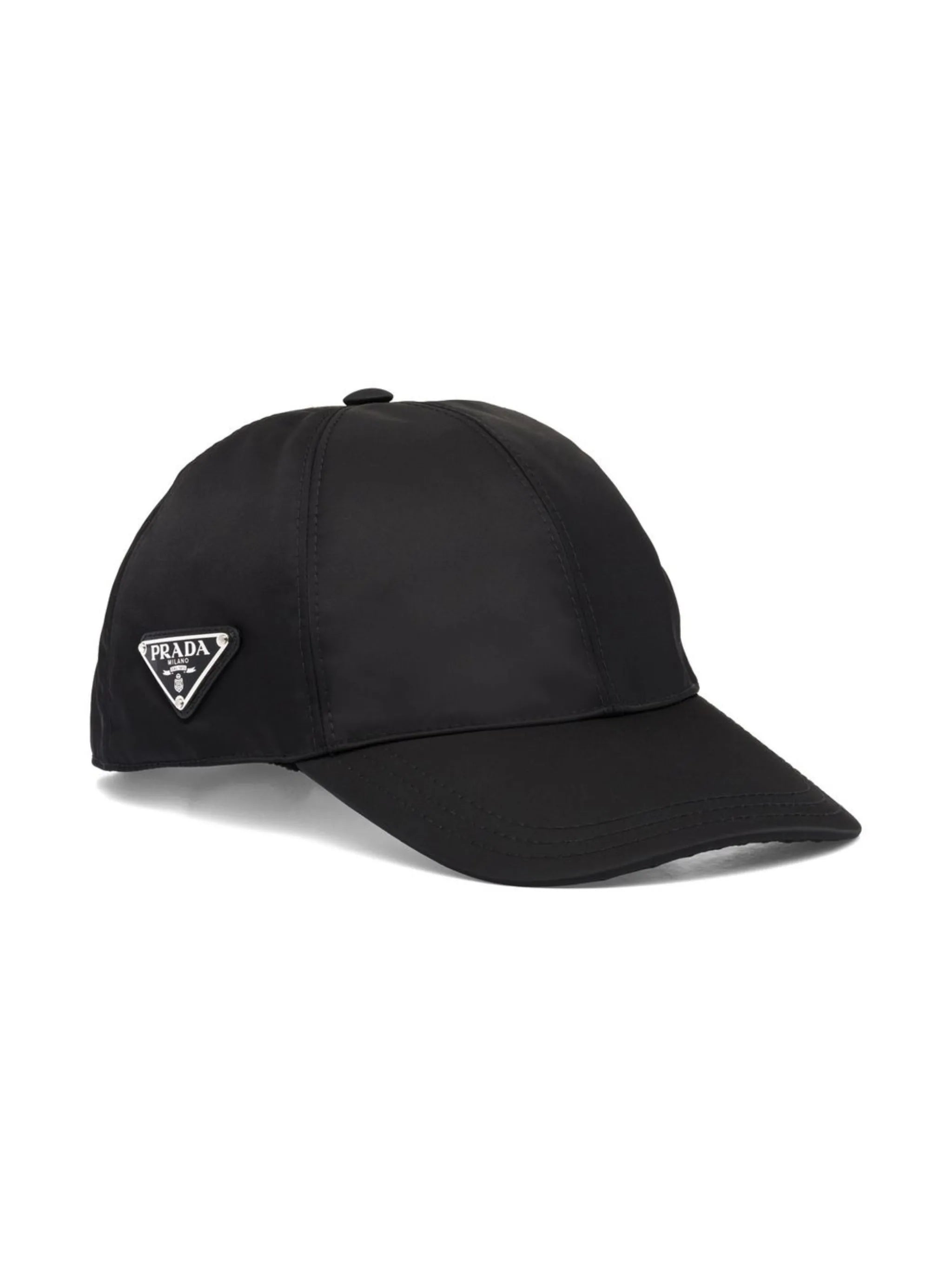 logo-plaque baseball cap