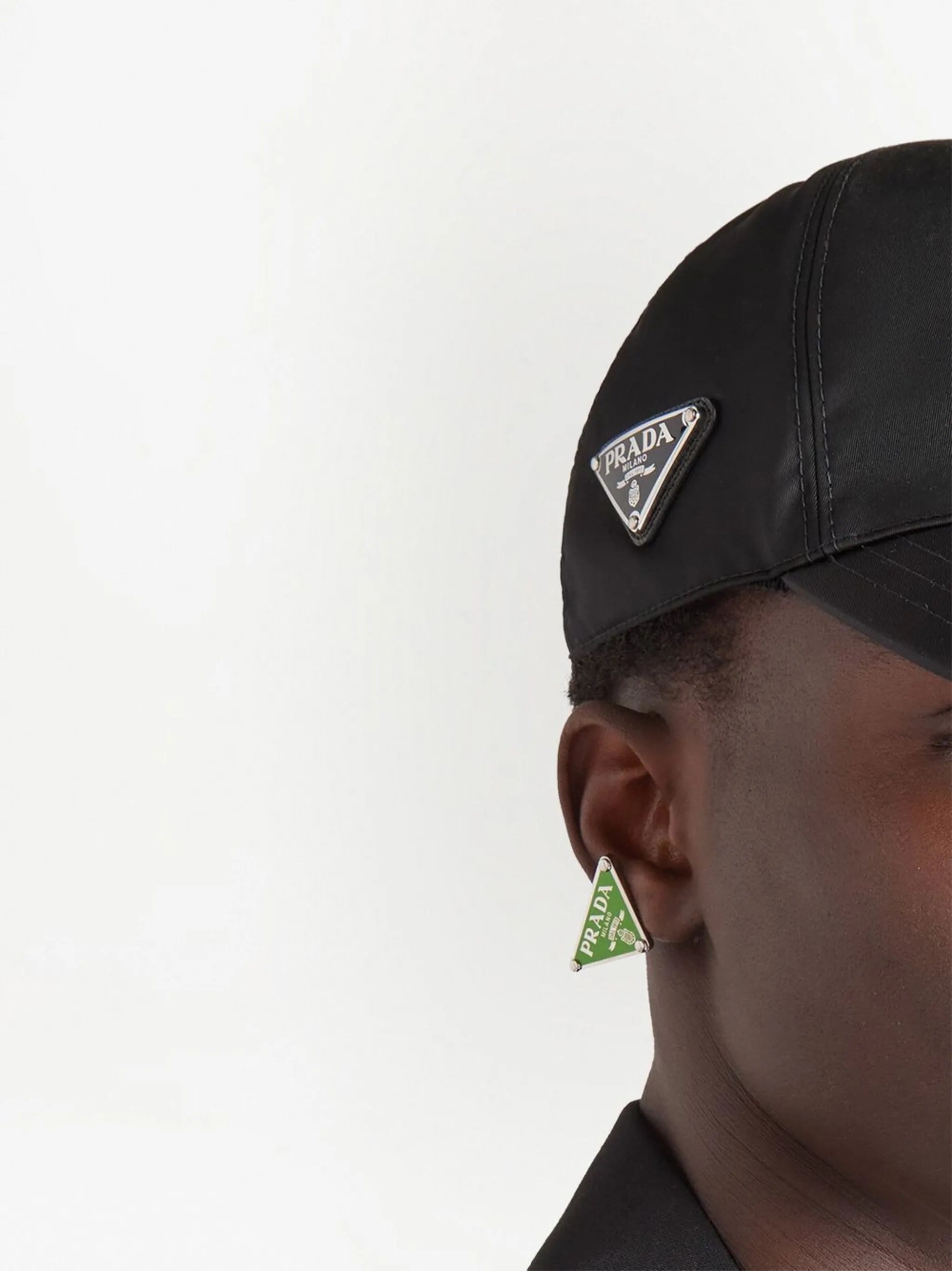 logo-plaque baseball cap