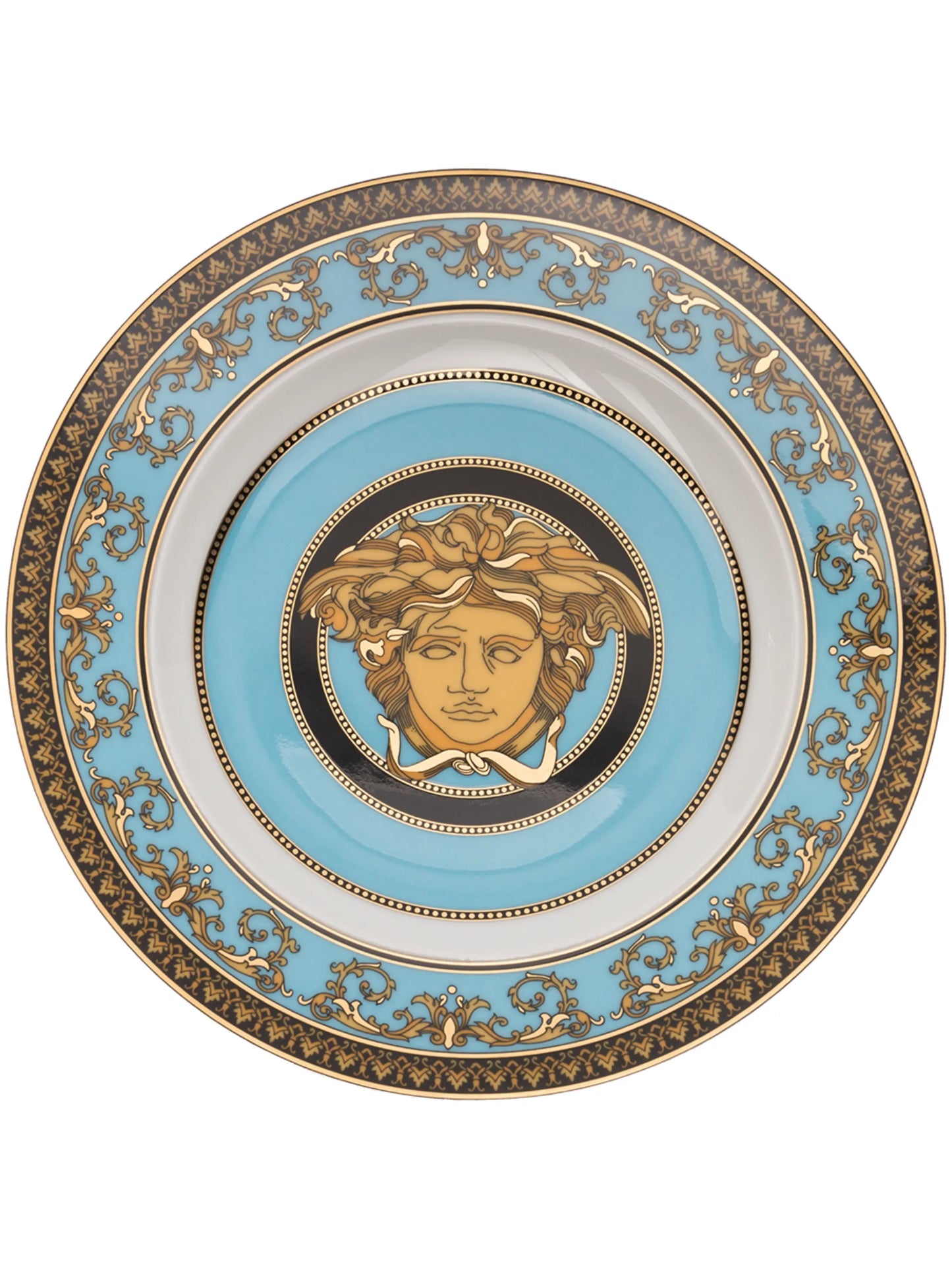 Medusa Celeste plate (18cm)