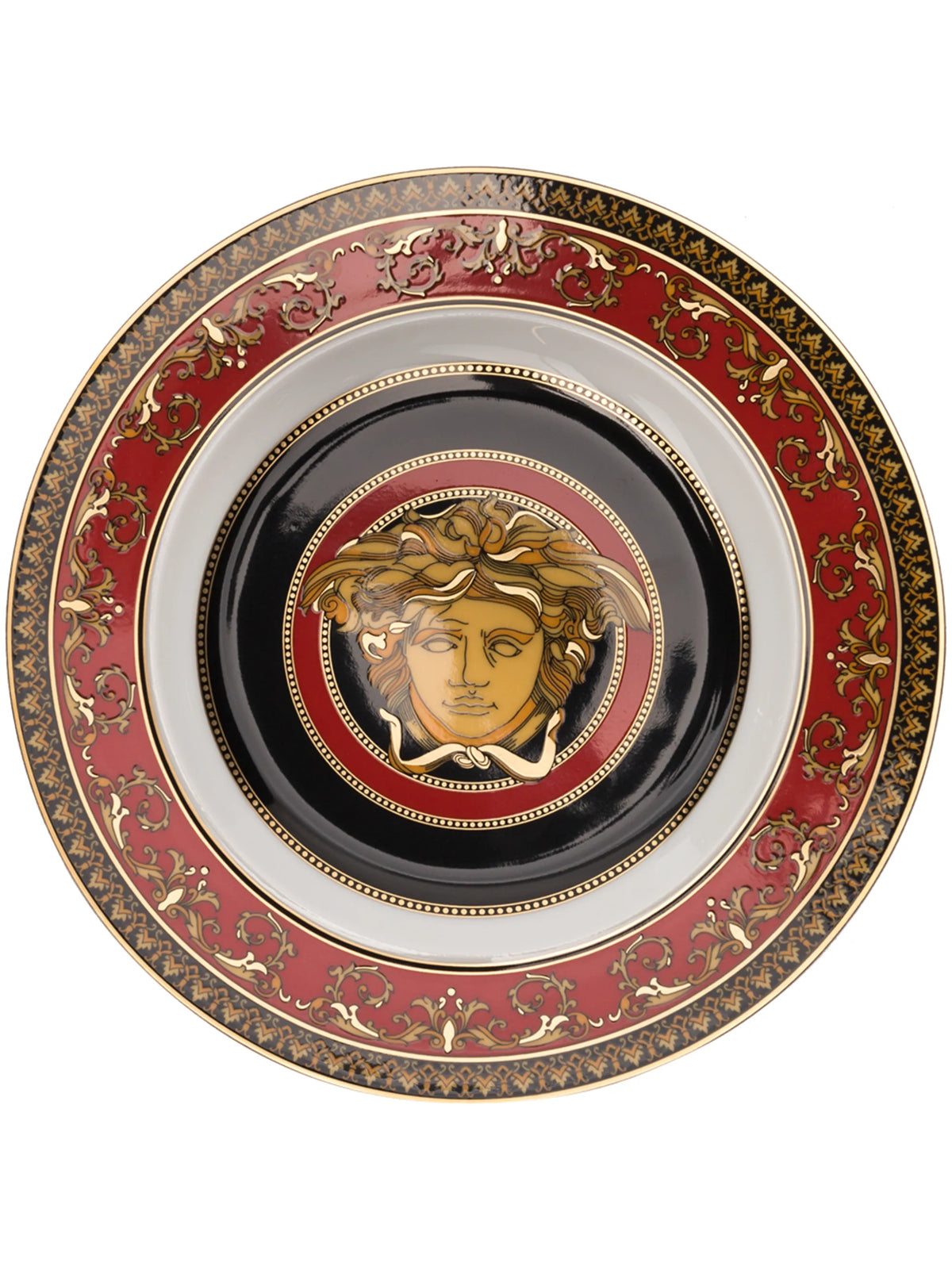 Medusa Red plate (18cm)