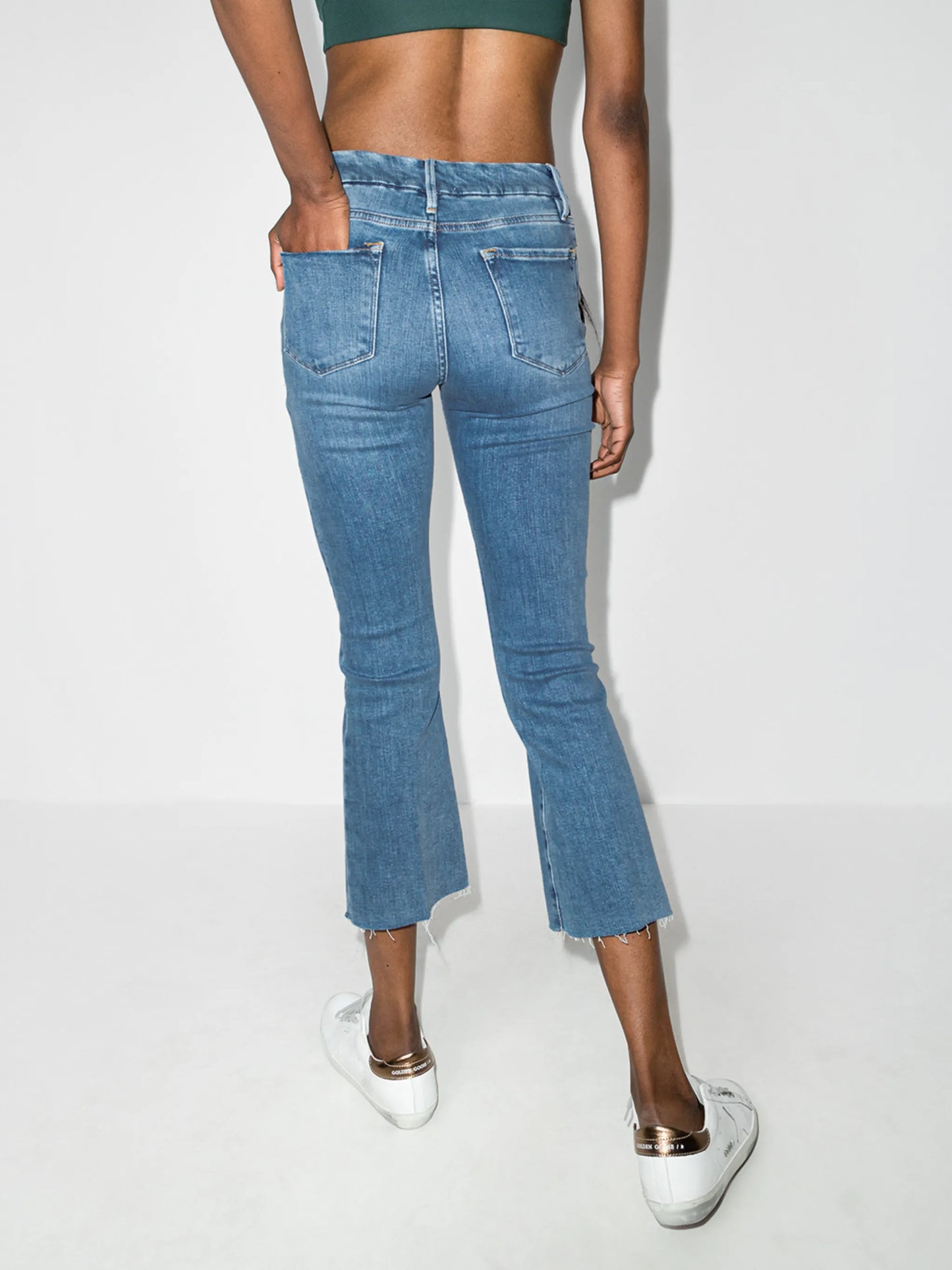 Le Crop bootcut jeans