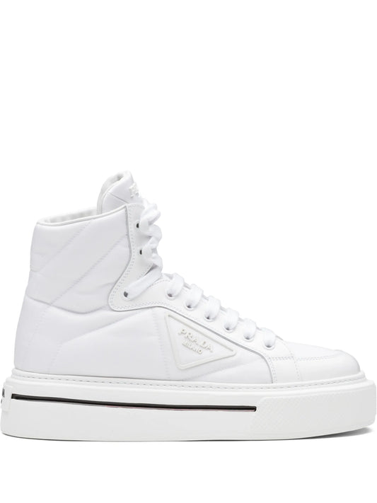 high-top lace-up sneakers