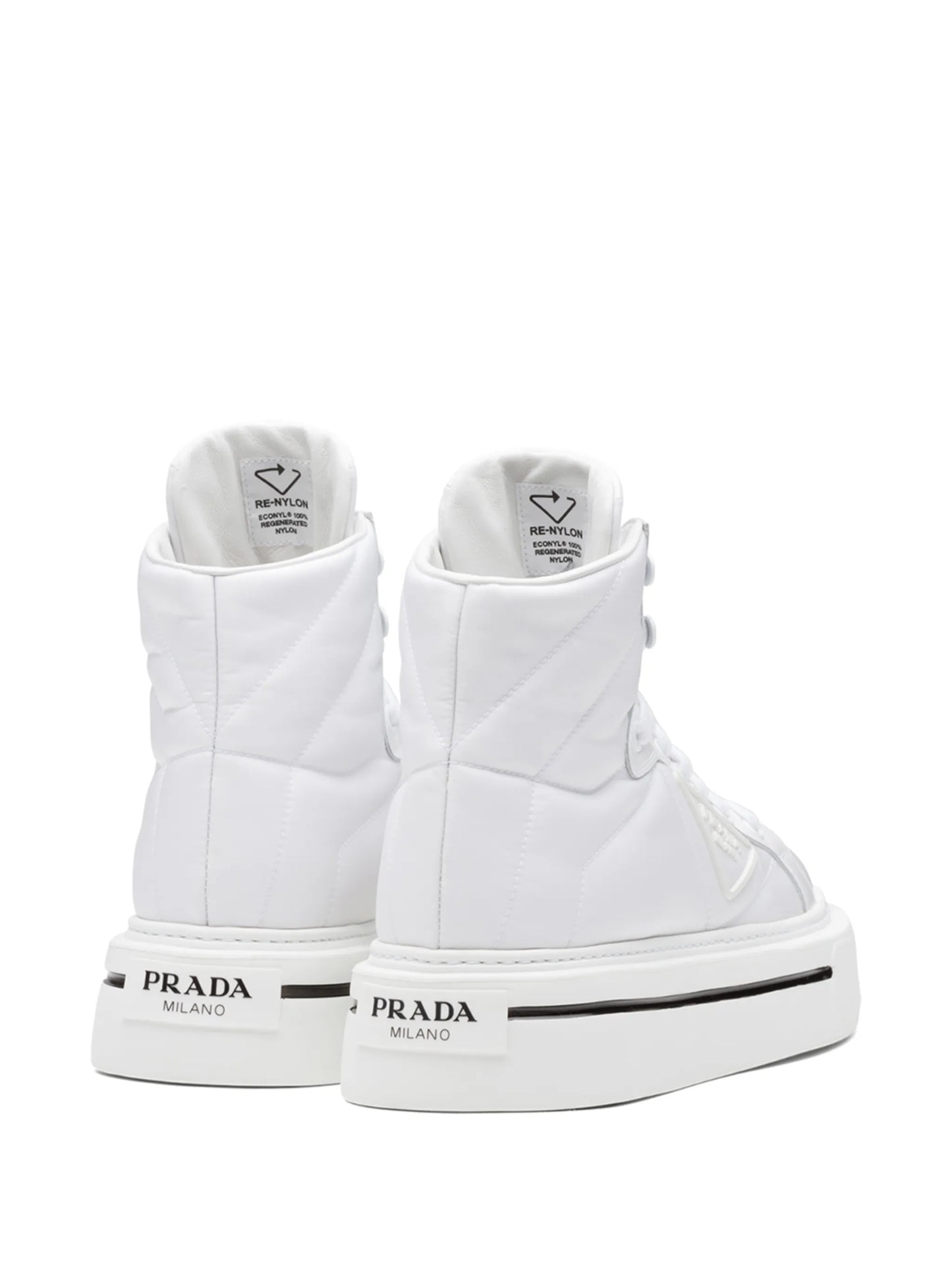 high-top lace-up sneakers