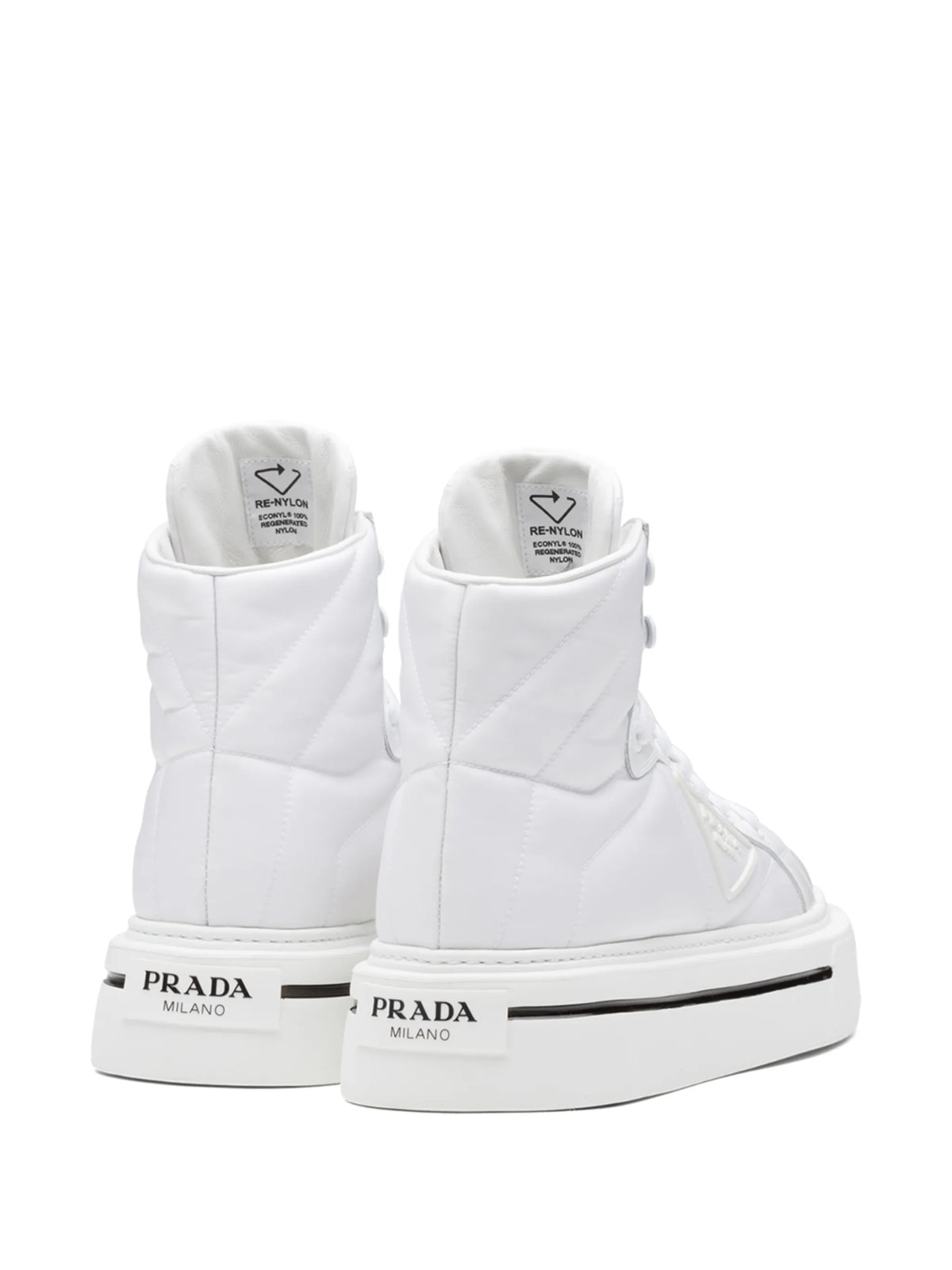high-top lace-up sneakers