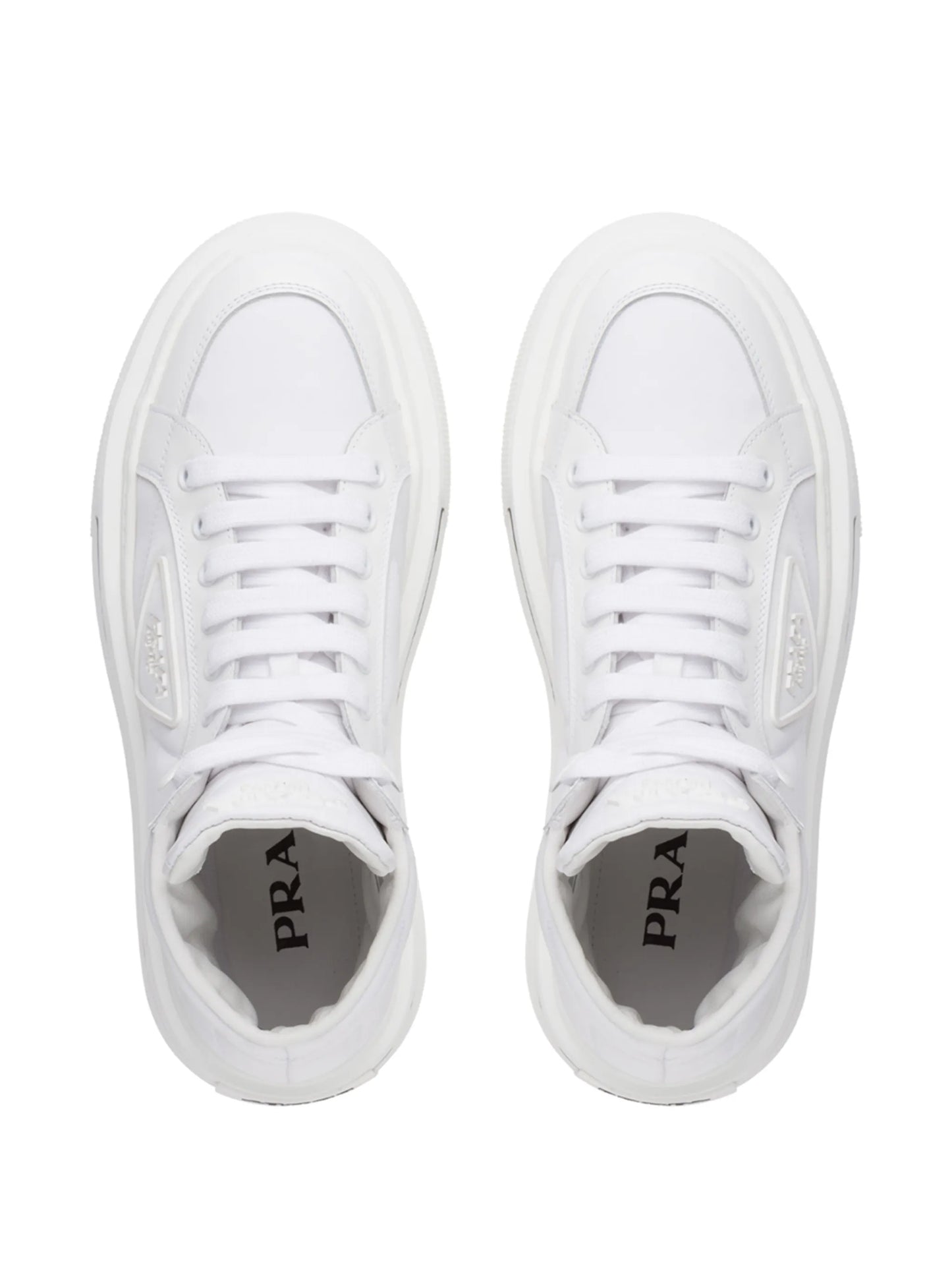 high-top lace-up sneakers