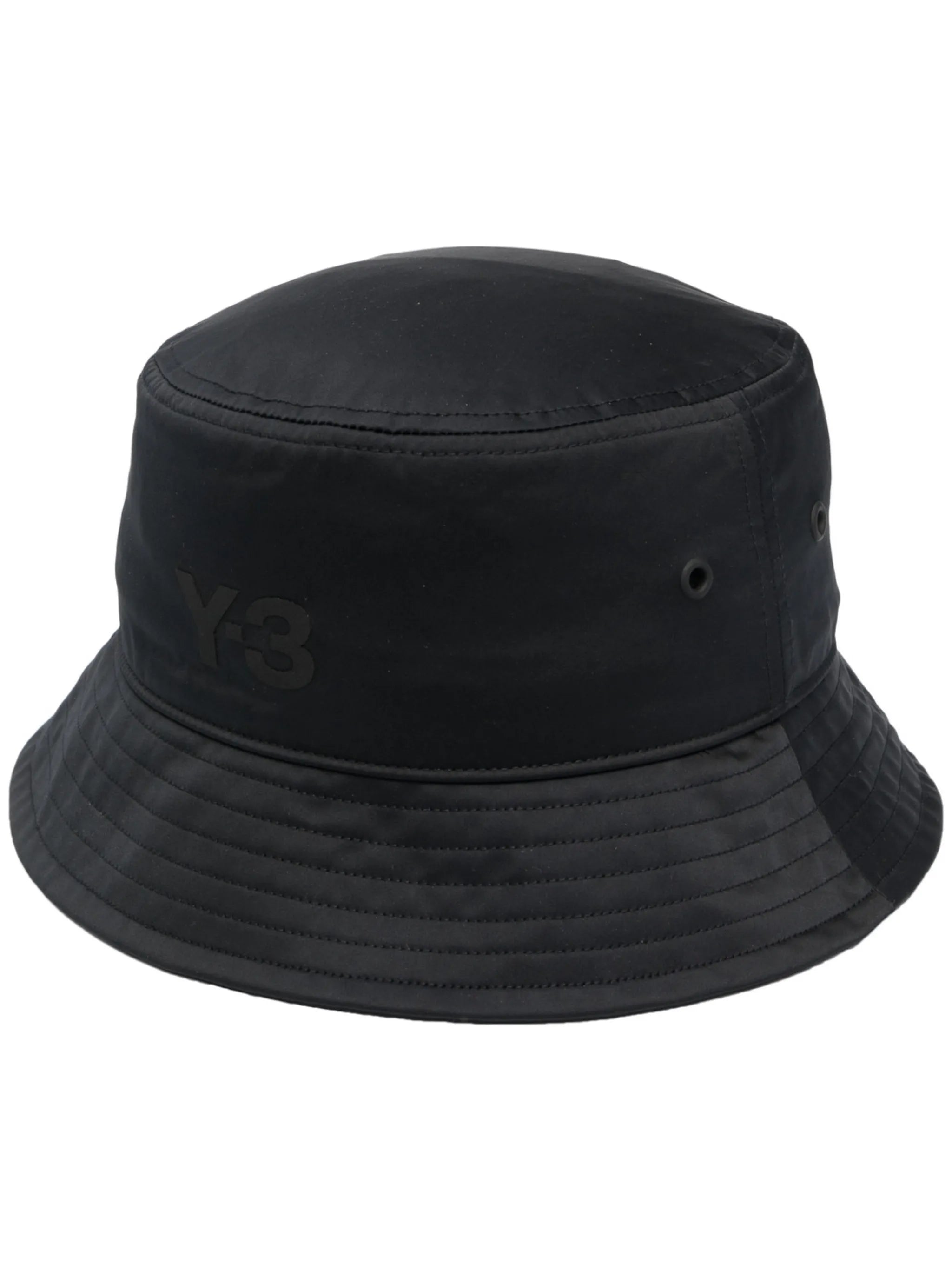 logo print bucket hat