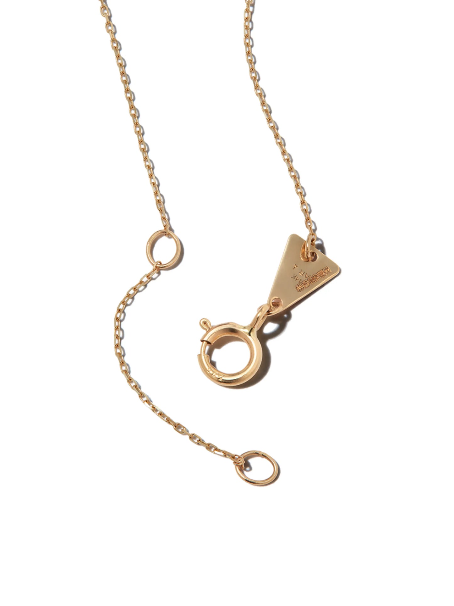 14kt yellow gold turquoise necklace