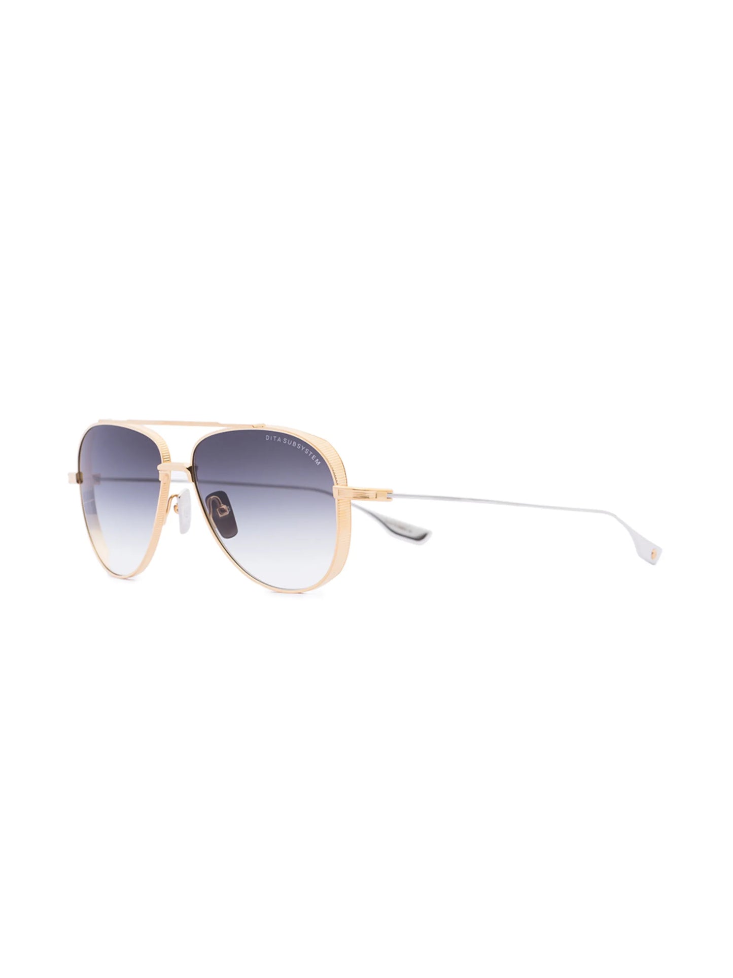 round-frame pilot sunglasses