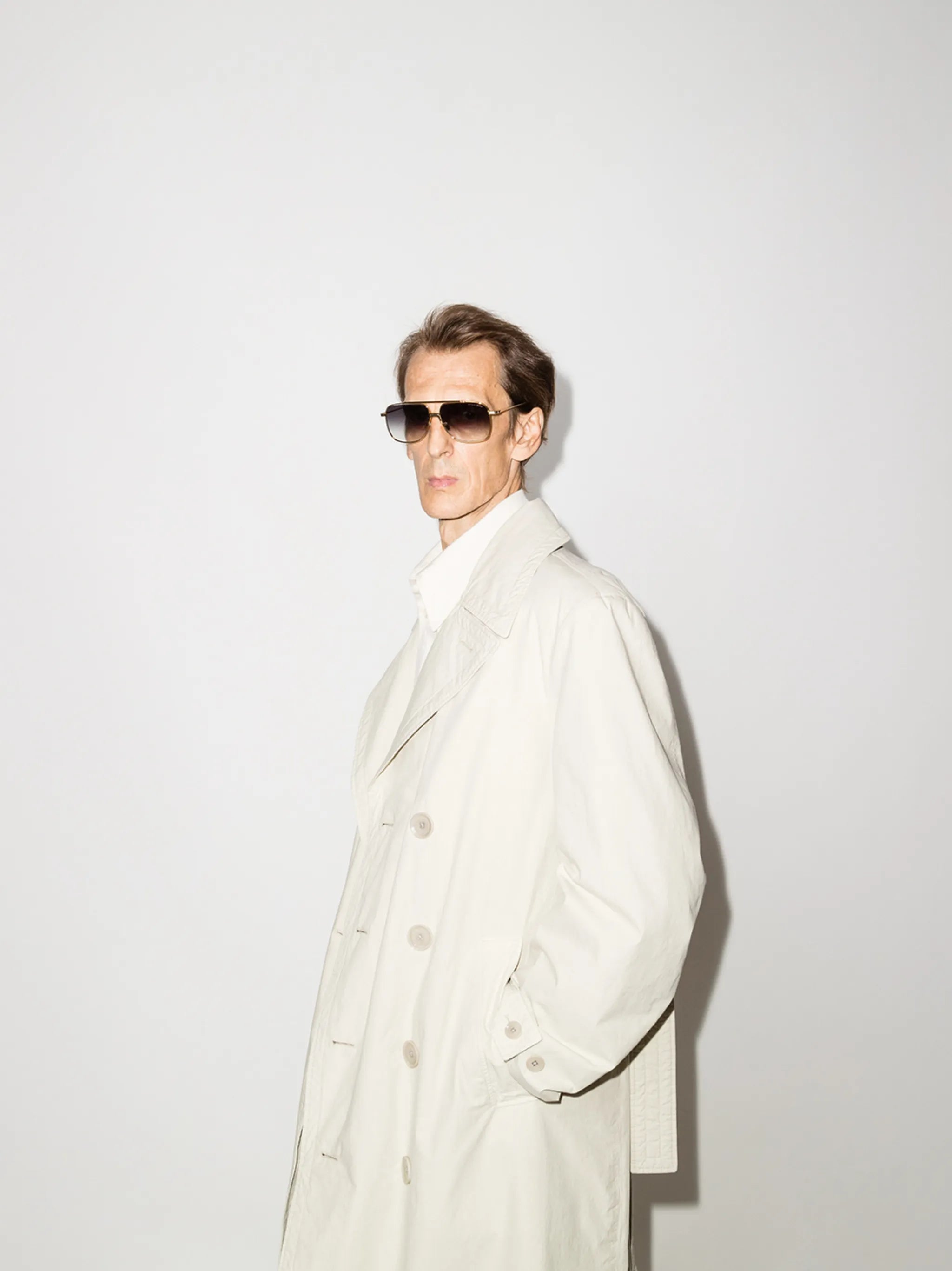 Alkamx pilot-frame sunglasses