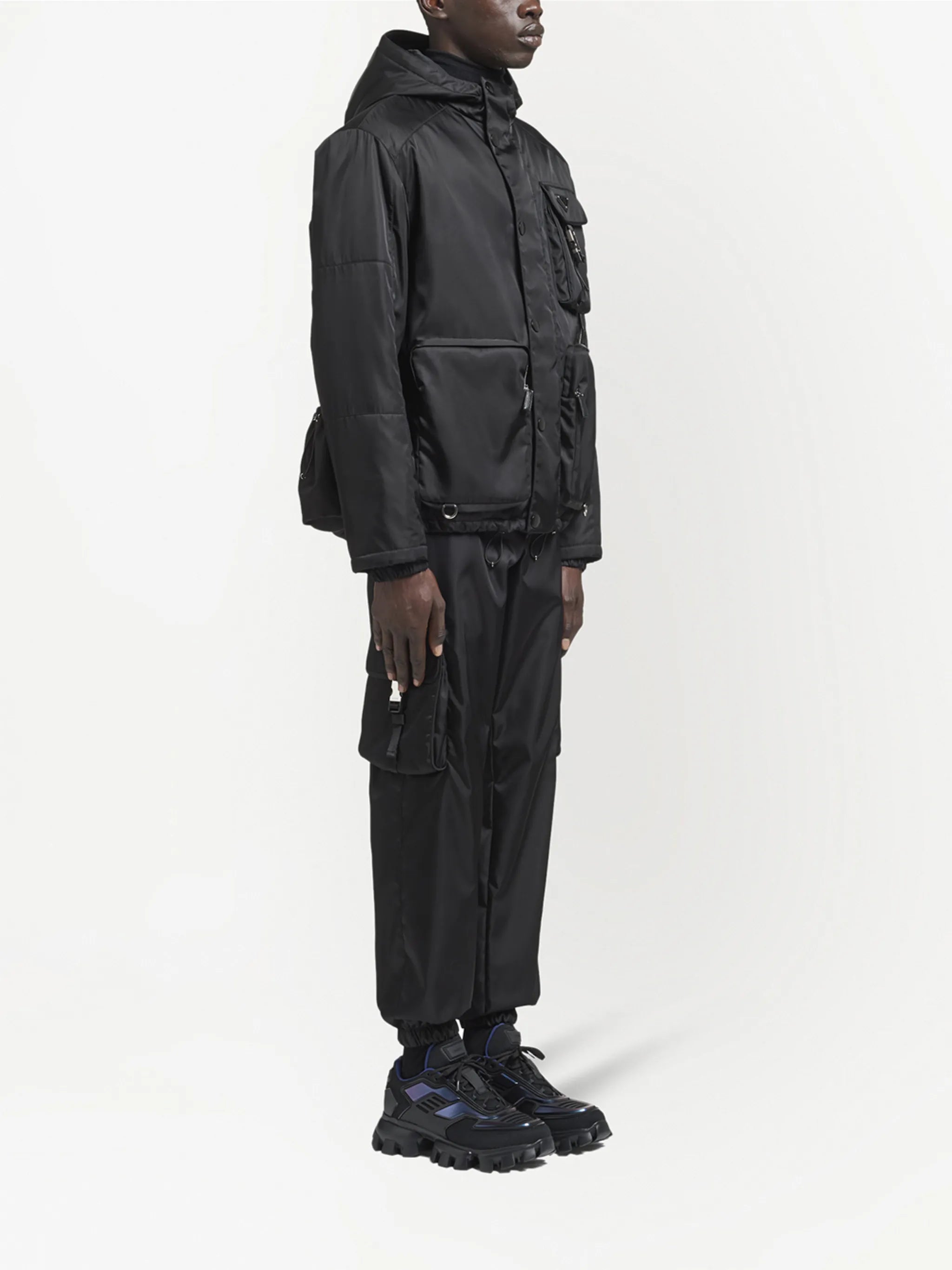 Re-Nylon multi-pocket jacket
