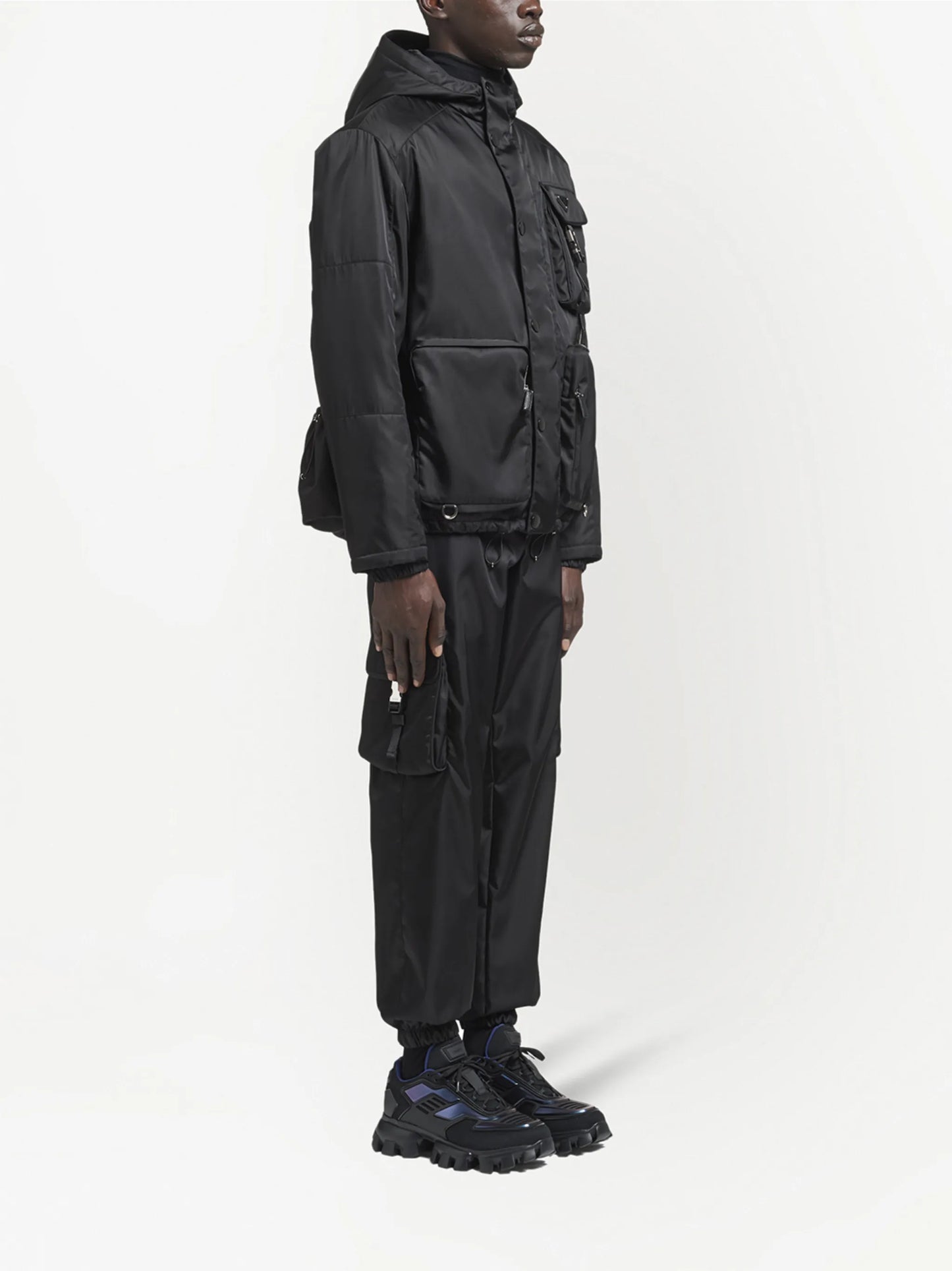 Re-Nylon multi-pocket jacket