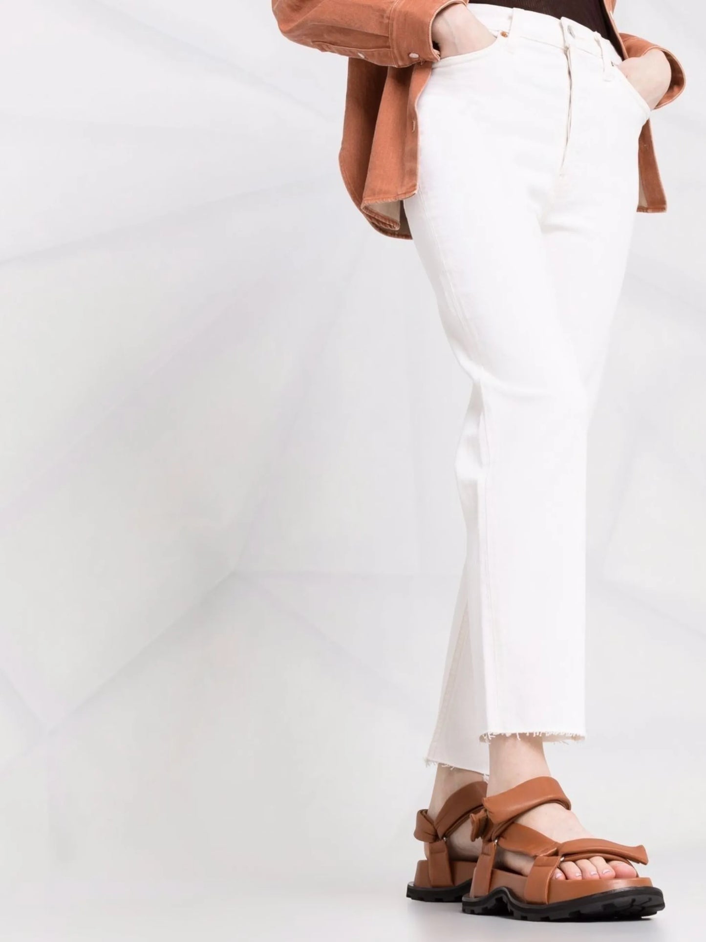 70s Stove Pipe straight-leg jeans