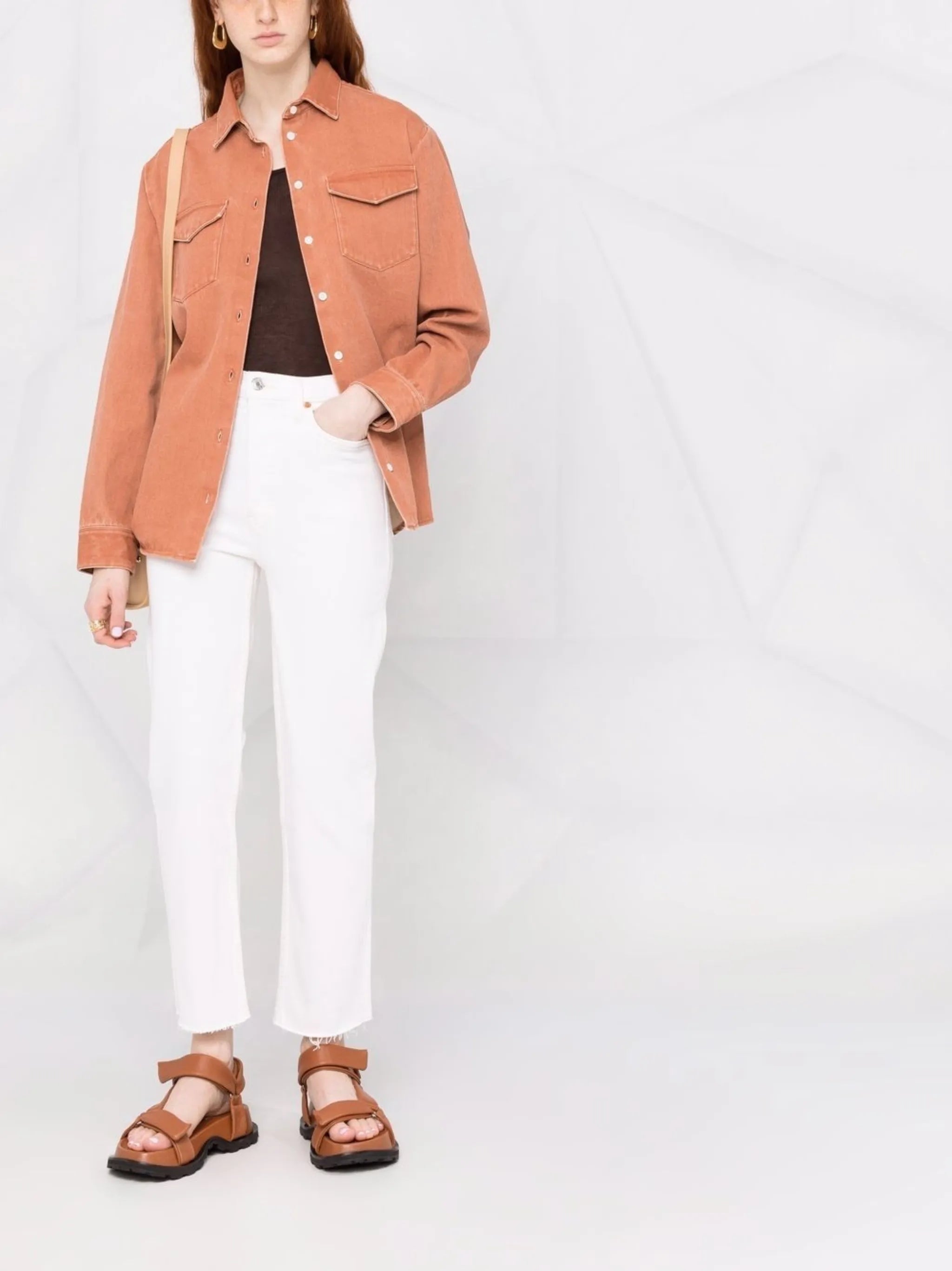 70s Stove Pipe straight-leg jeans