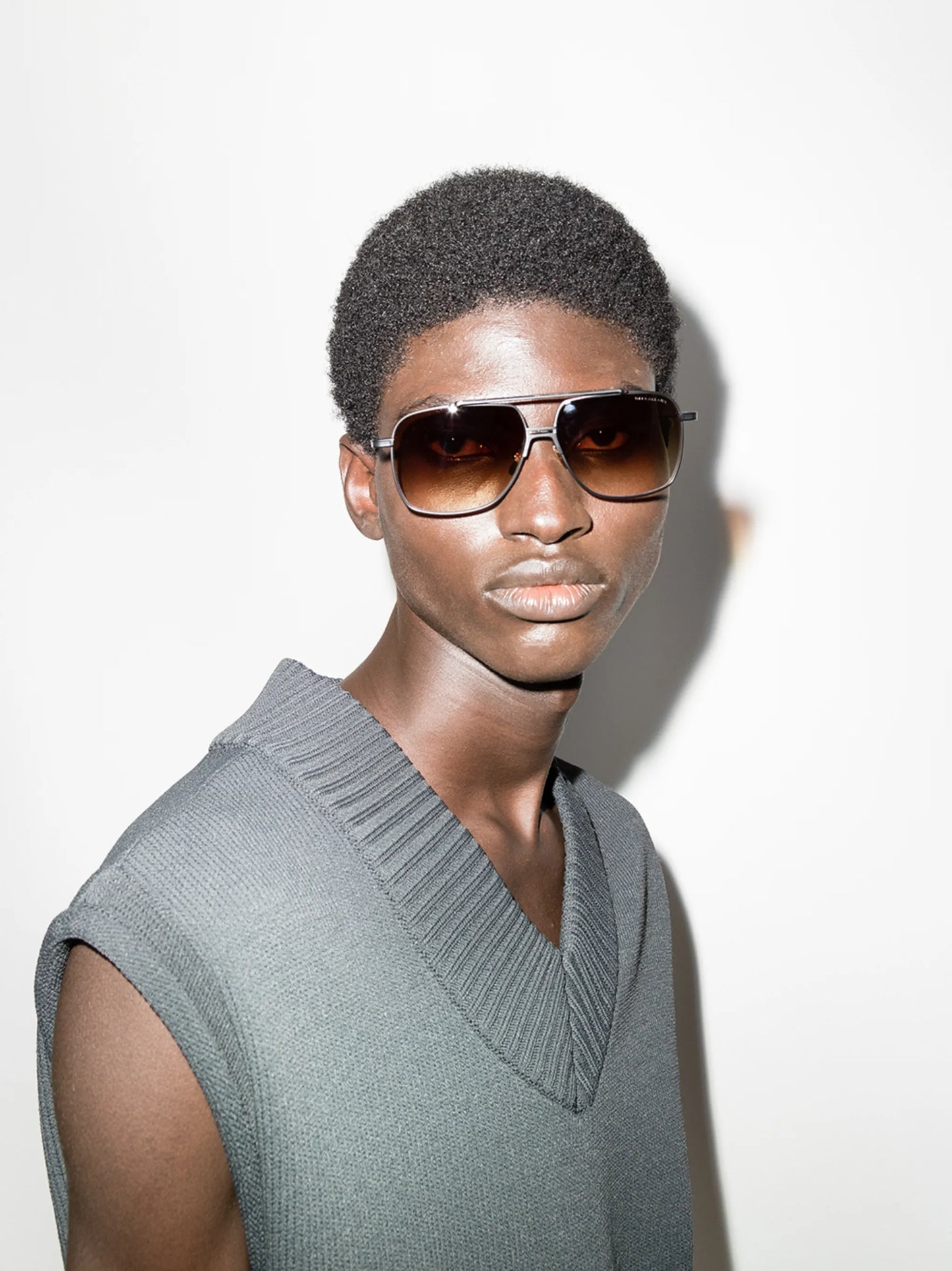 Alkamx pilot-frame sunglasses