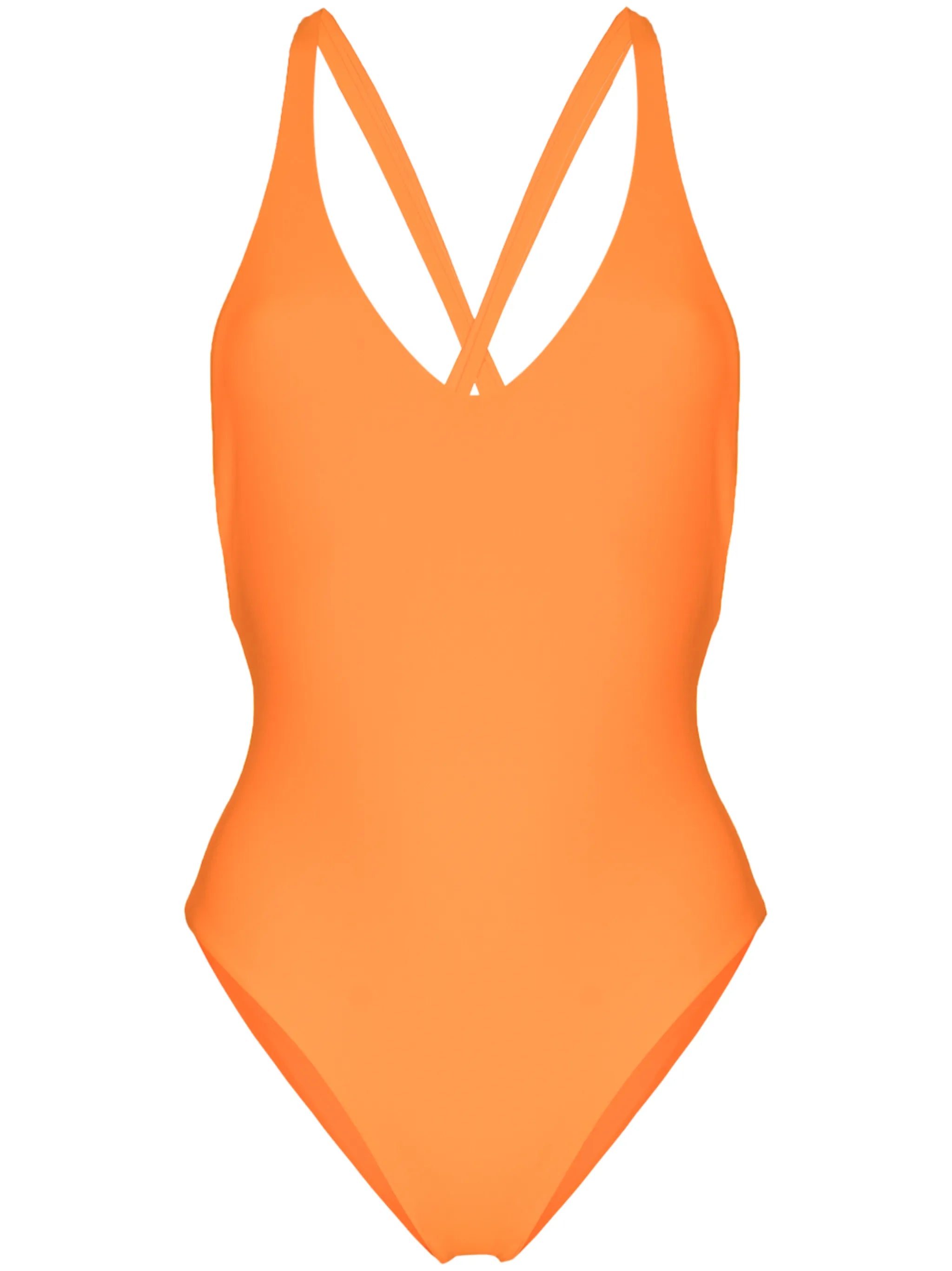 Mila criss-cross straps swimsuit