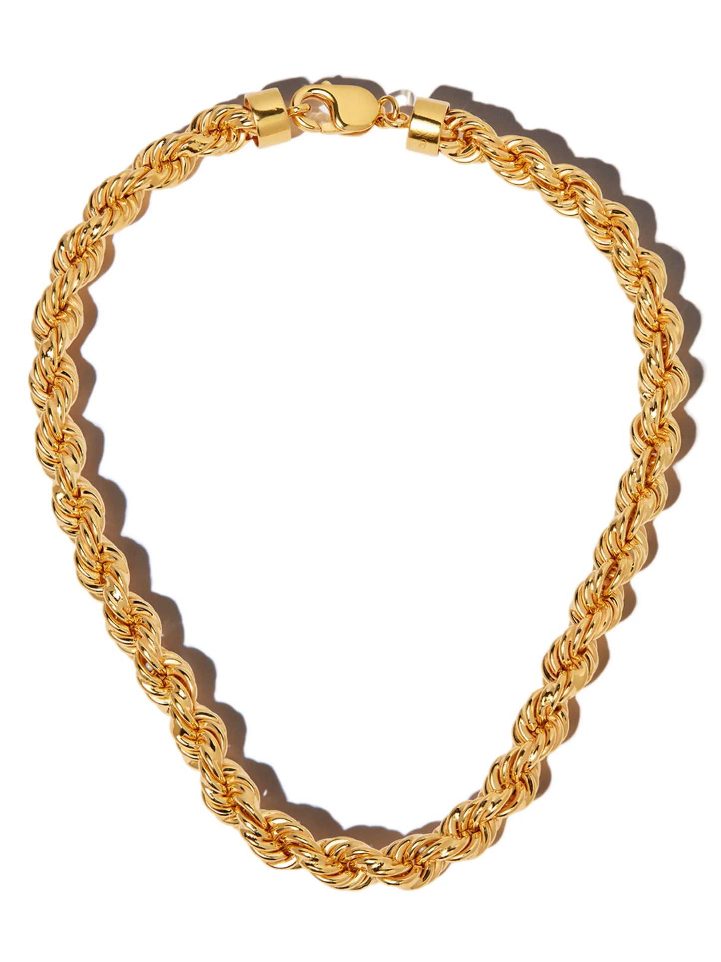 rope chain-link necklace