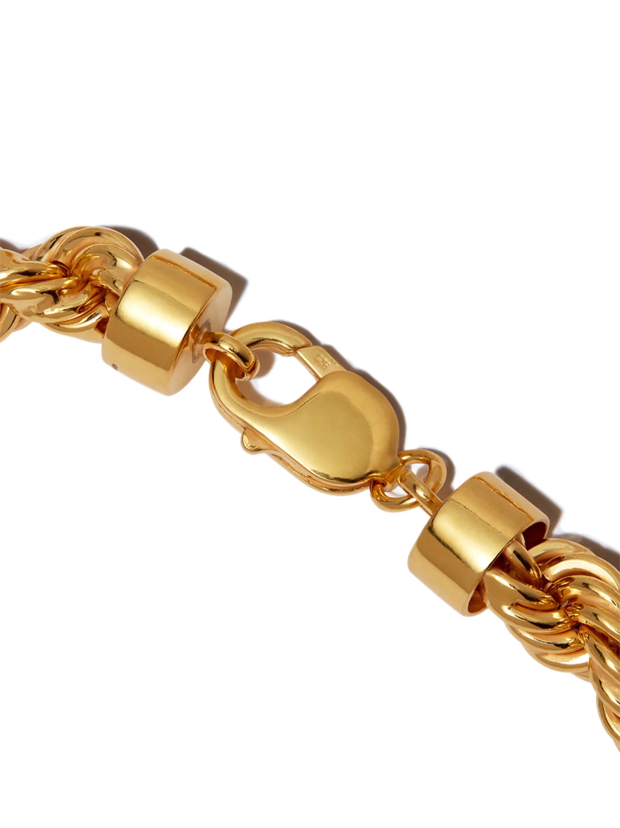 rope chain-link necklace