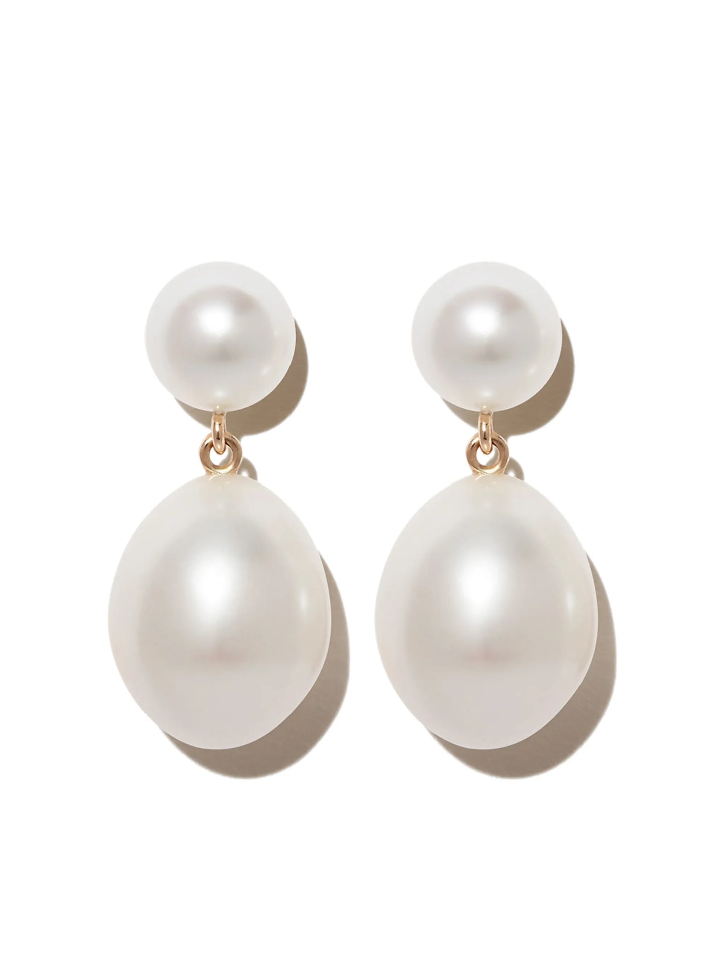 14kt yellow gold Grand Venus L'eau earrings