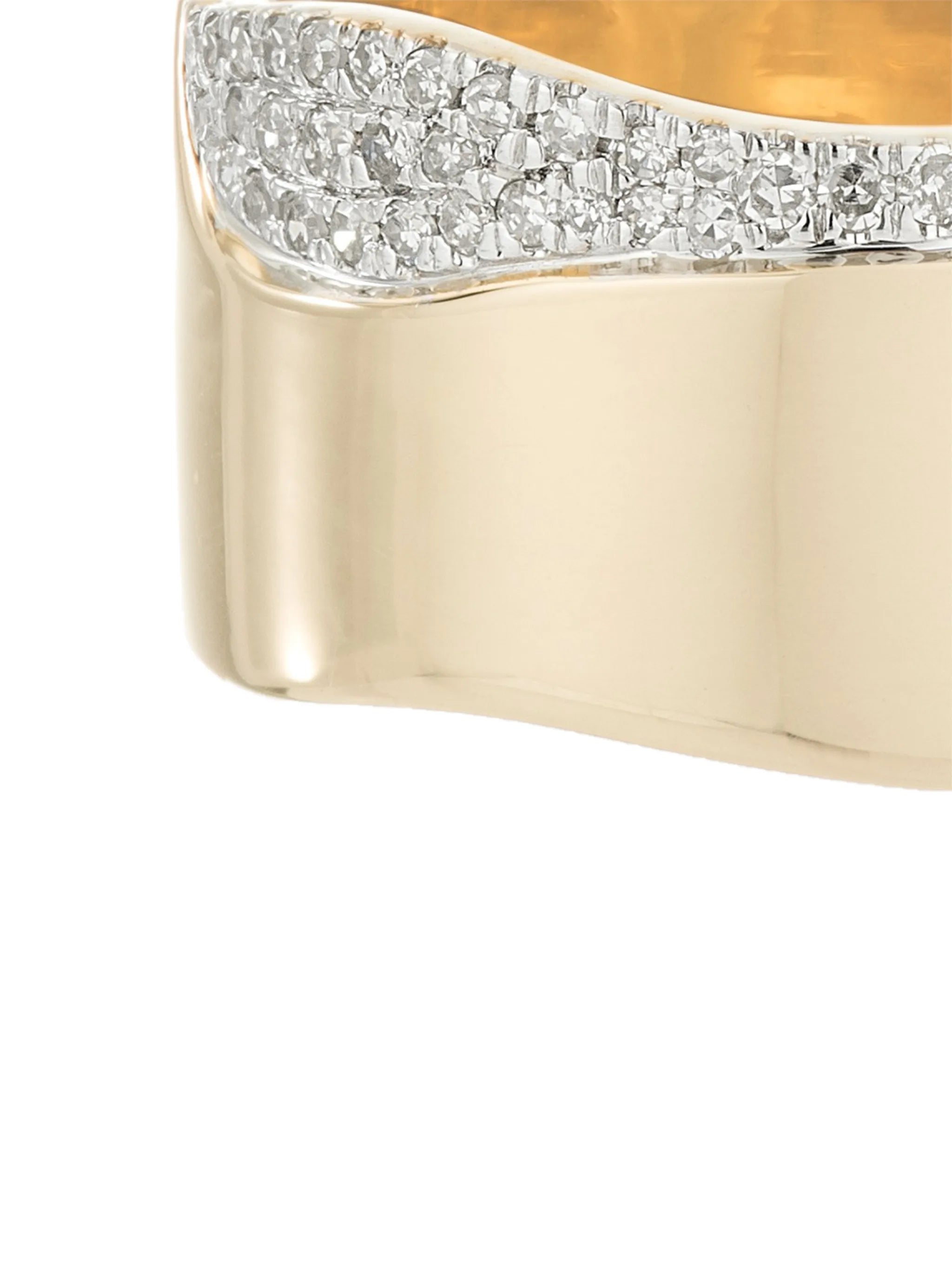14kt yellow gold diamond ring