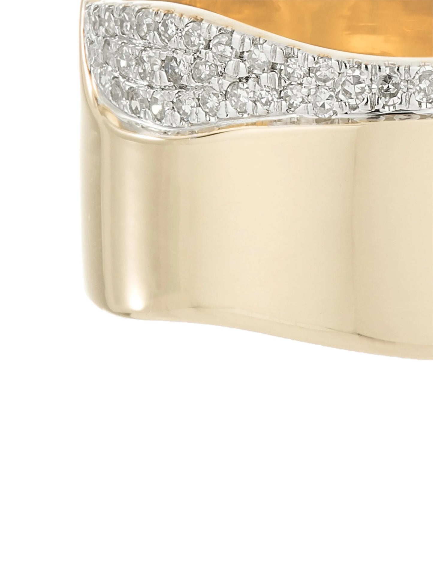 14kt yellow gold diamond ring