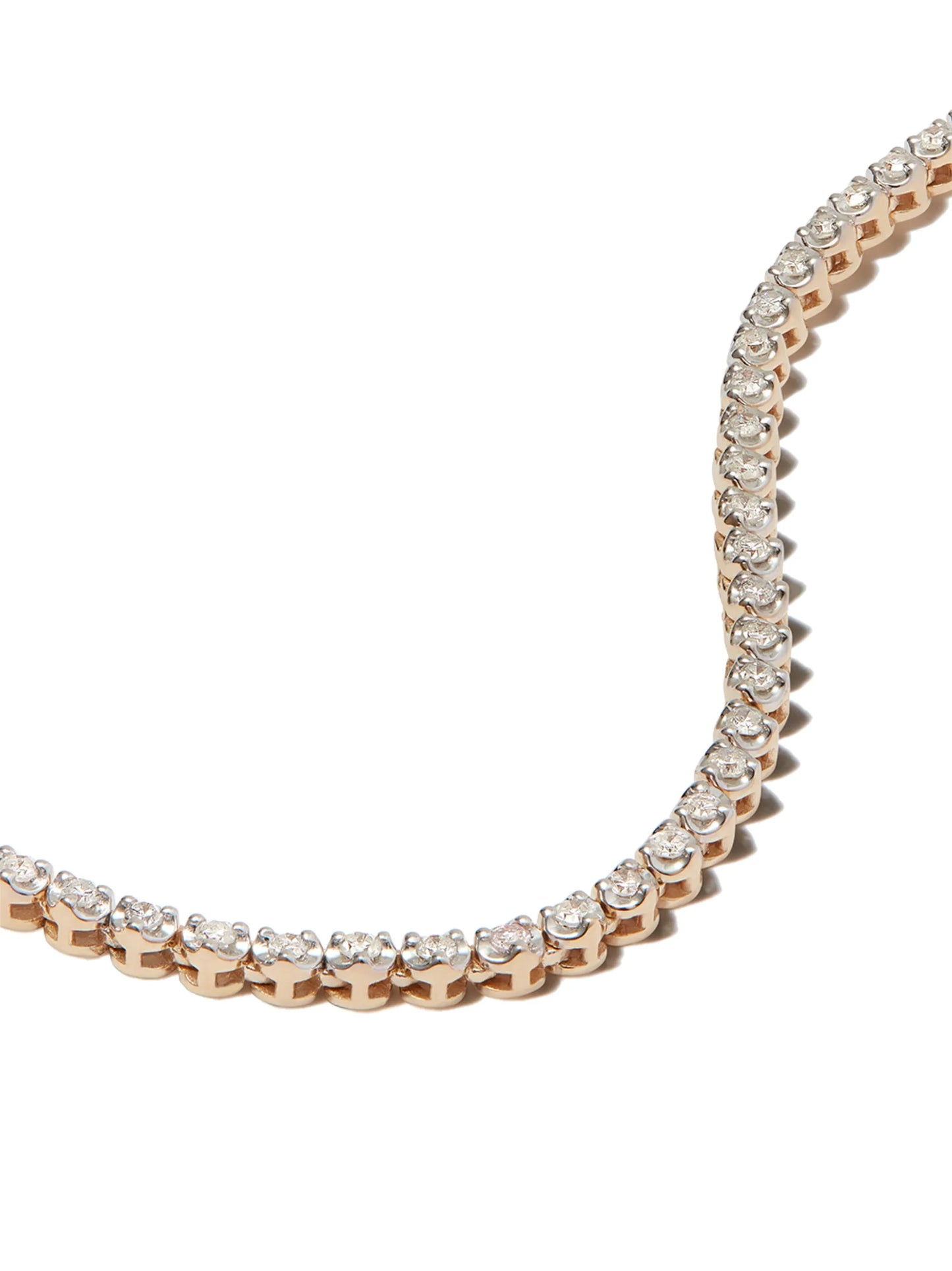 14kt yellow gold diamond necklace