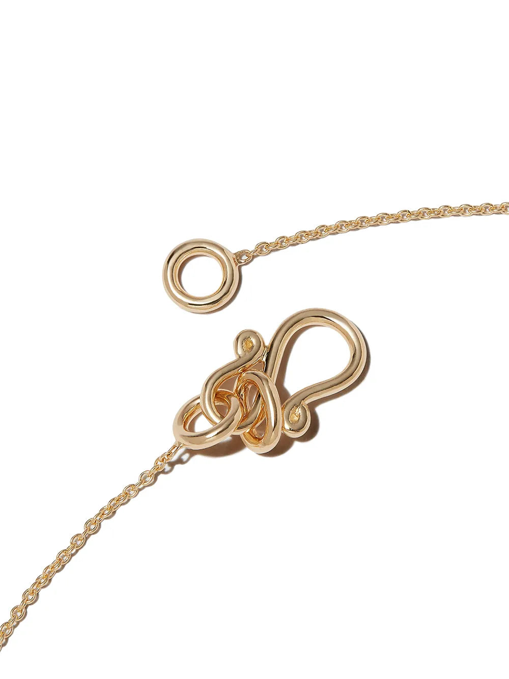 18kt yellow gold Splash diamond necklace