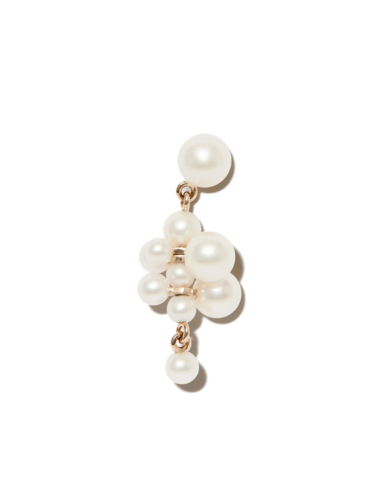 14kt yellow gold Petit Celli earring