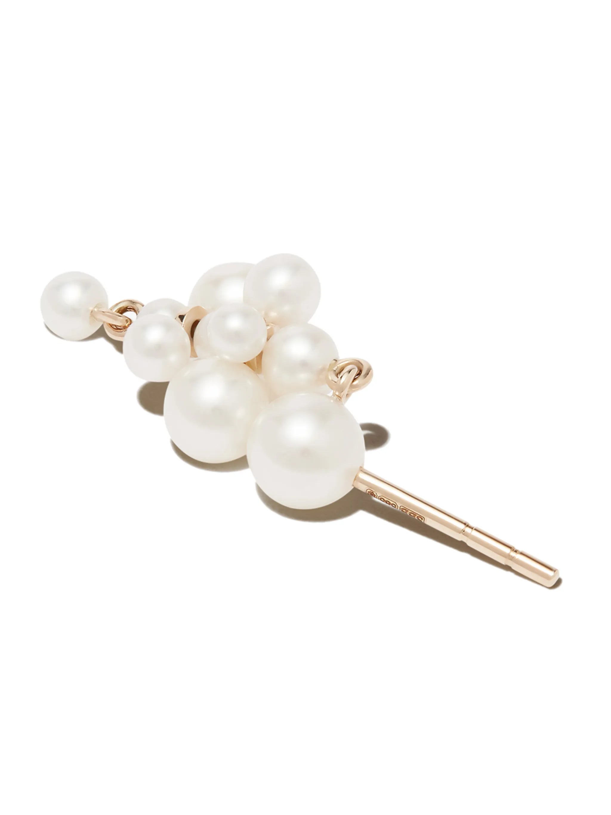 14kt yellow gold Petit Celli earring