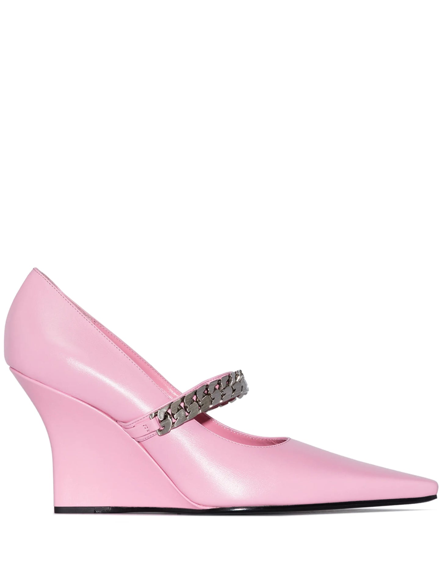 G Chain 85mm wedge pumps