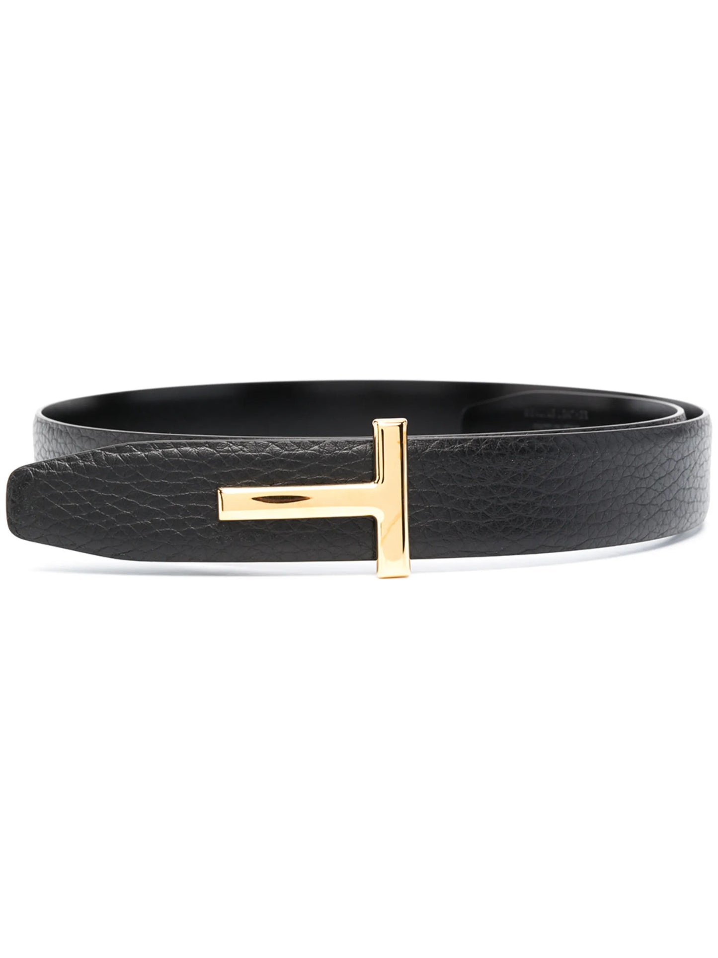 logo-buckle belt