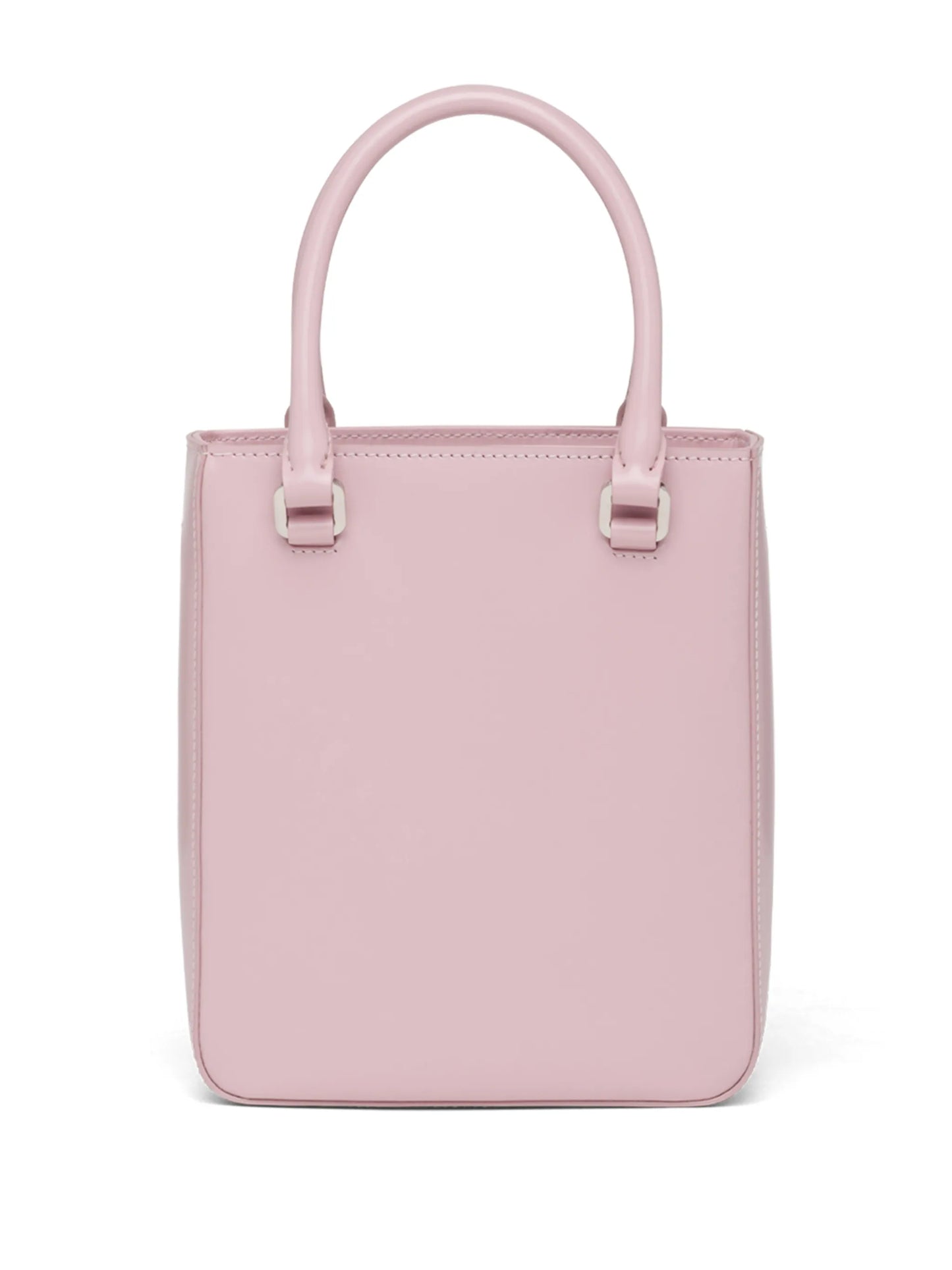 small brushed leather tote