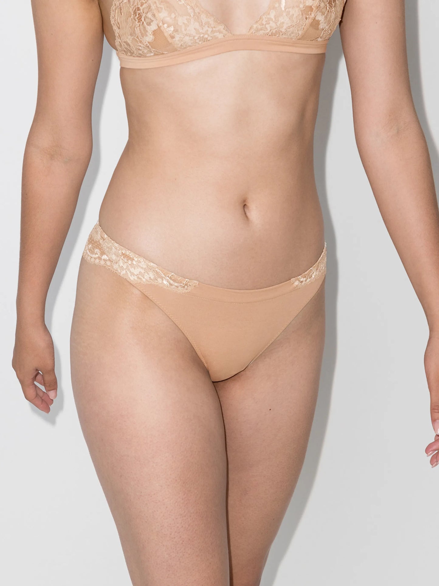 Donna lace-trim briefs