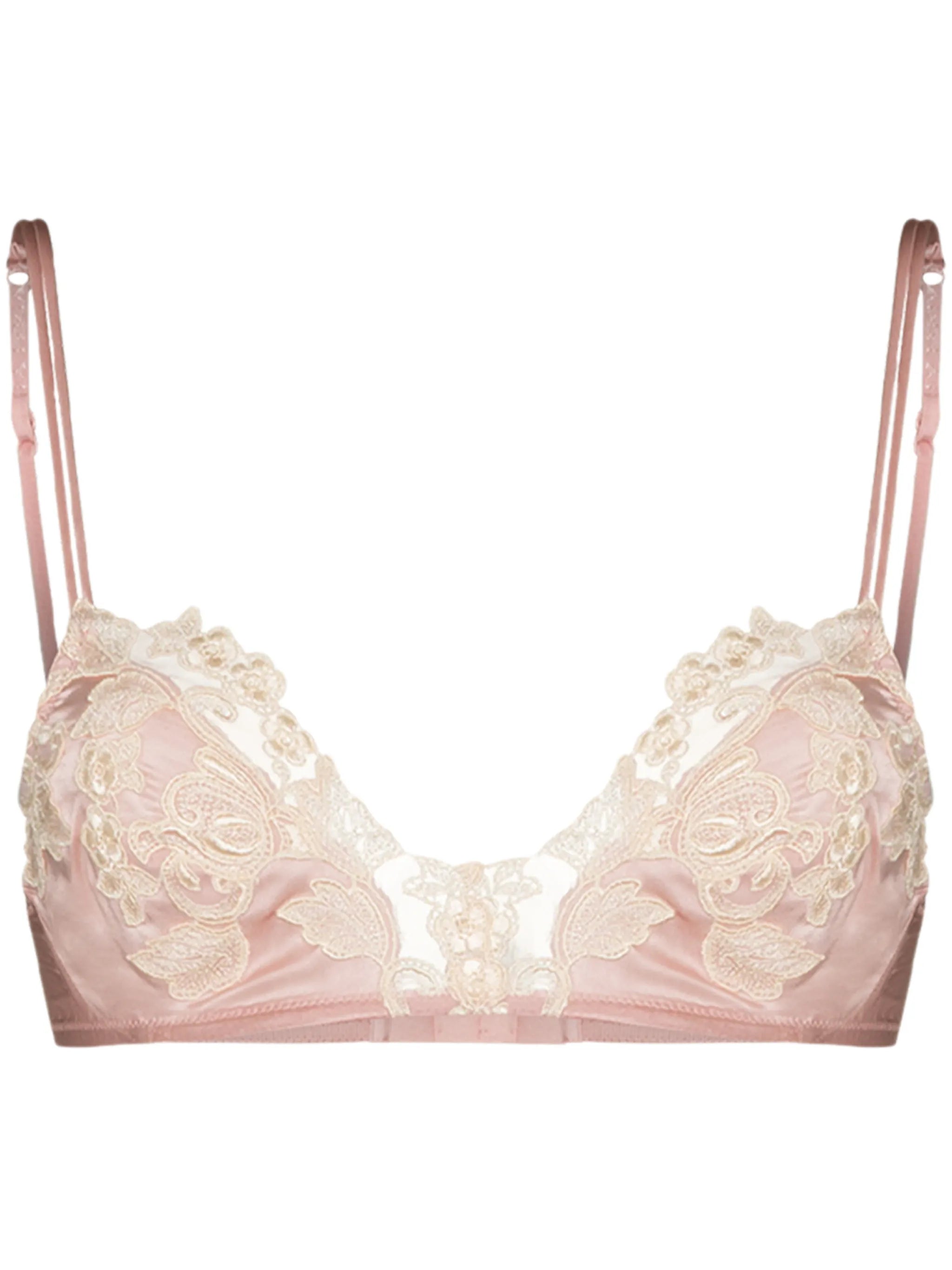 Maison lace-embellished bra