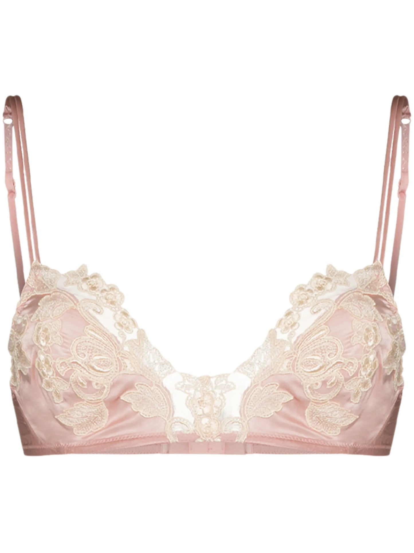 Maison lace-embellished bra
