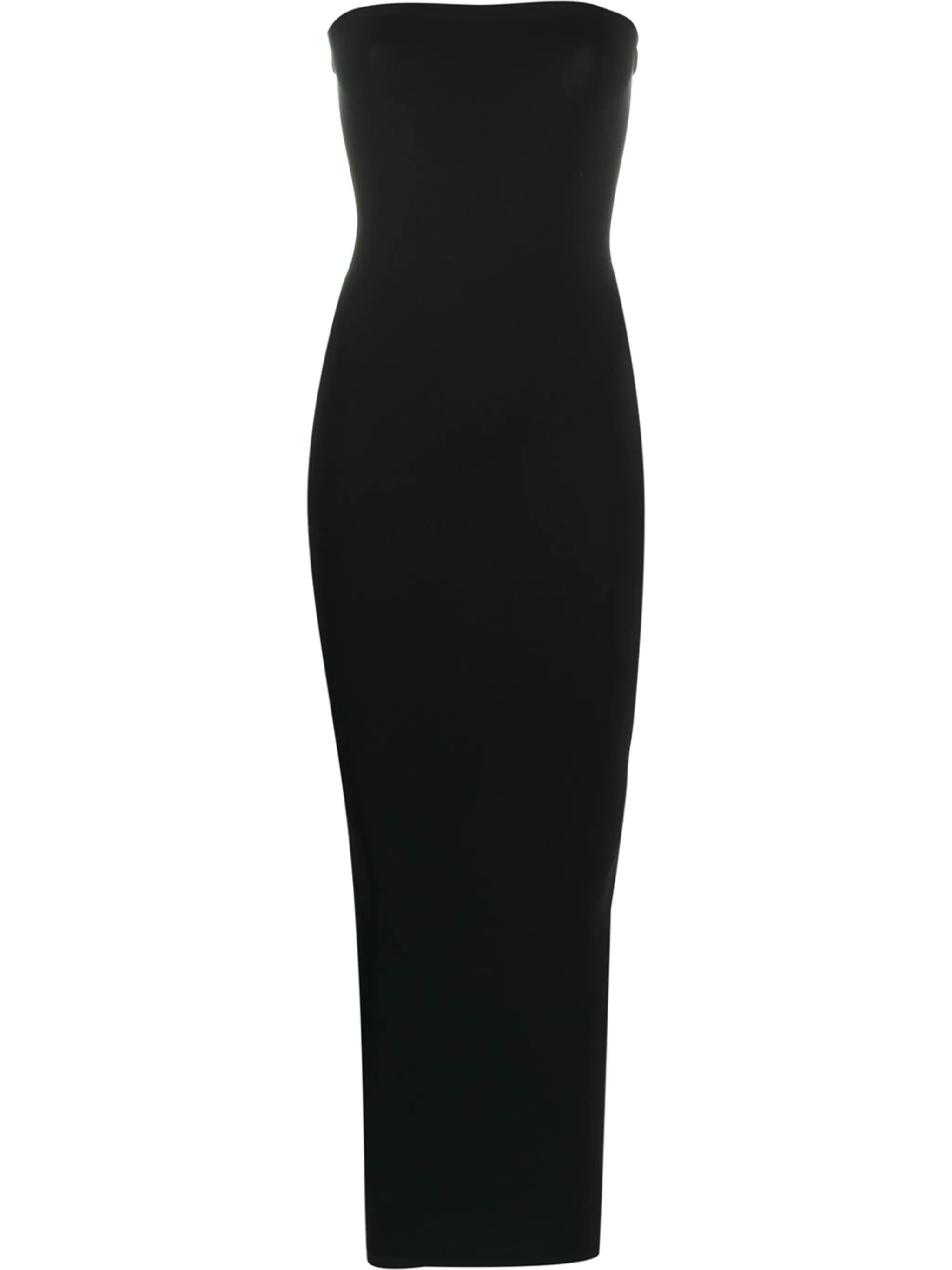 strapless maxi dress